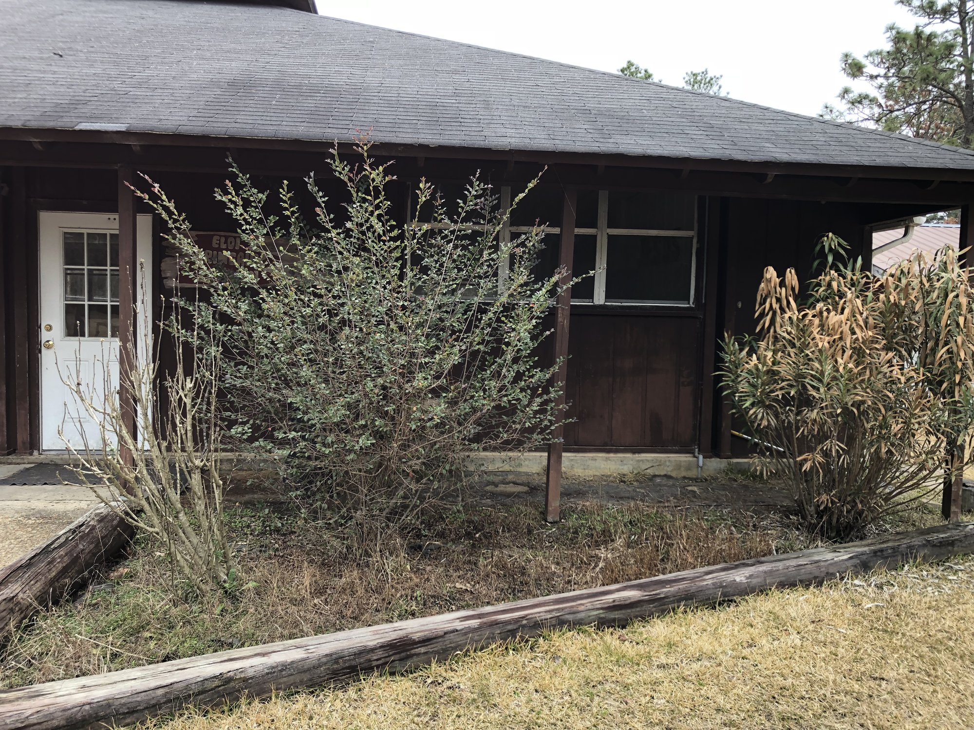 Pavilion- west face, right bed.