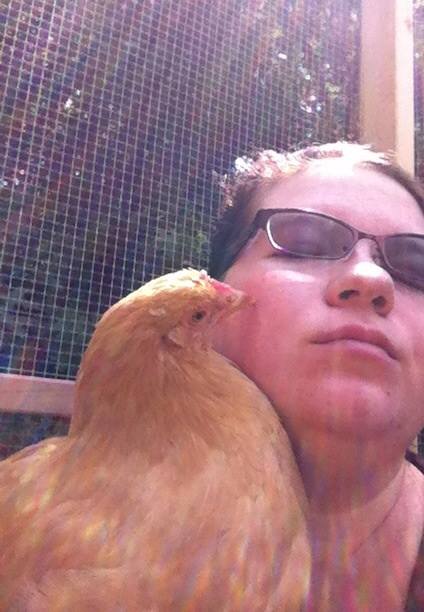 Peck on the cheek, no not really a peck