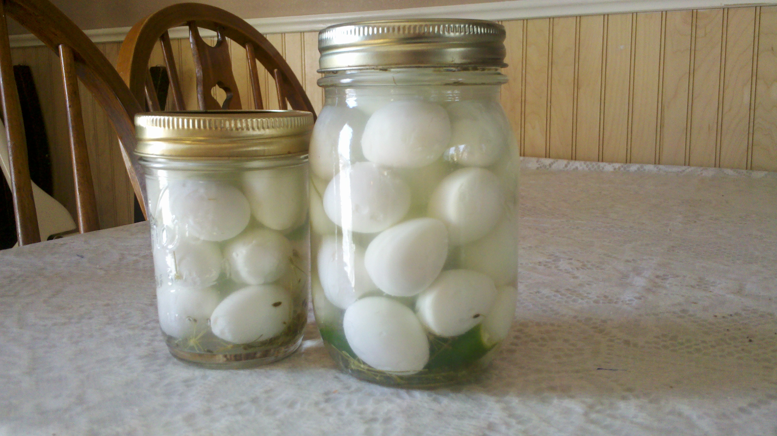 pickled quail eggs