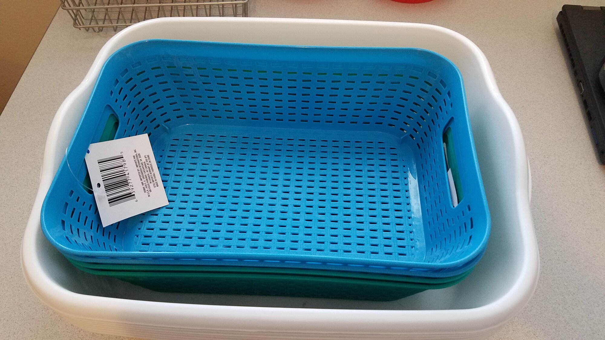Plastic baskets