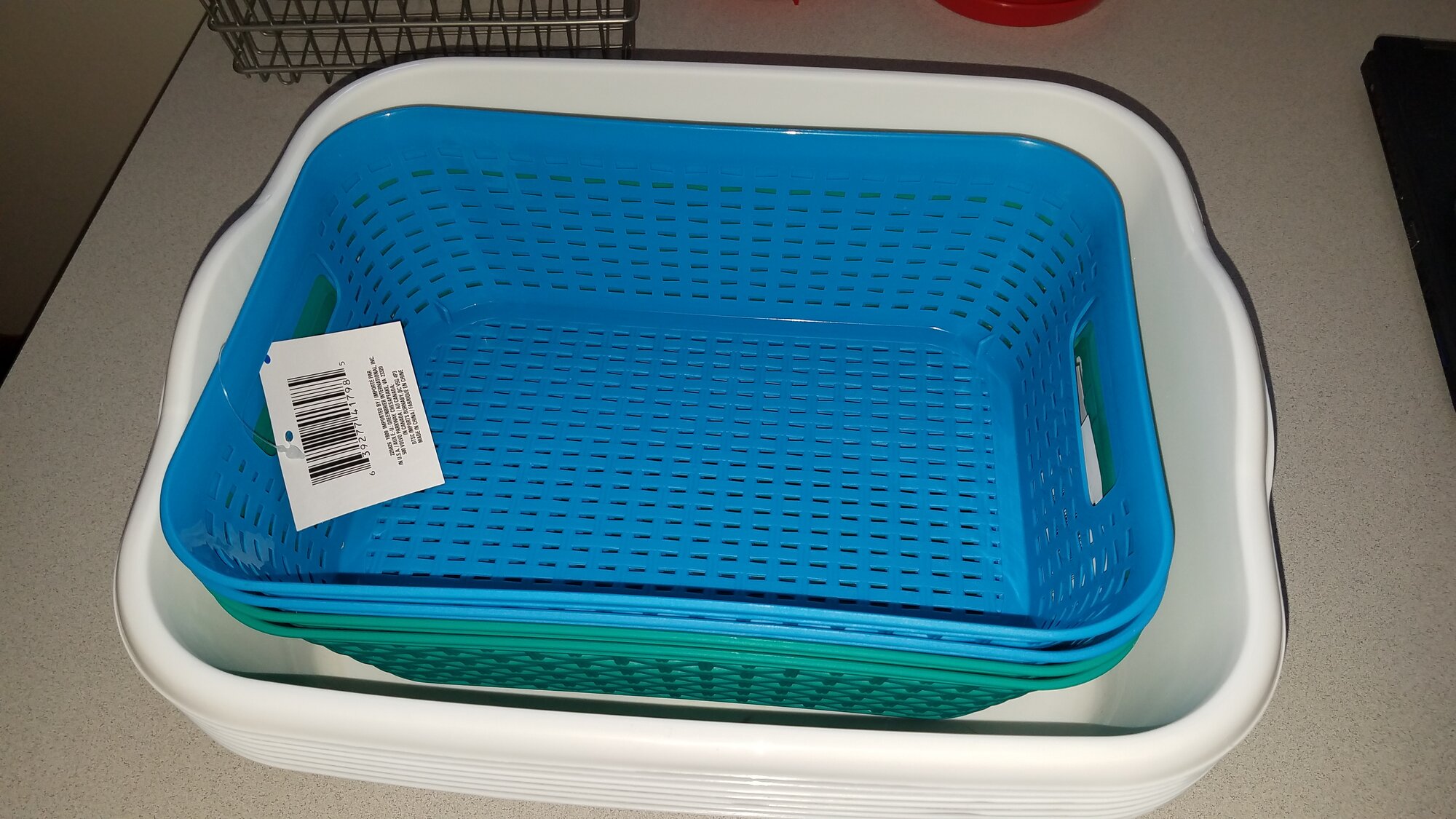 Plastic baskets