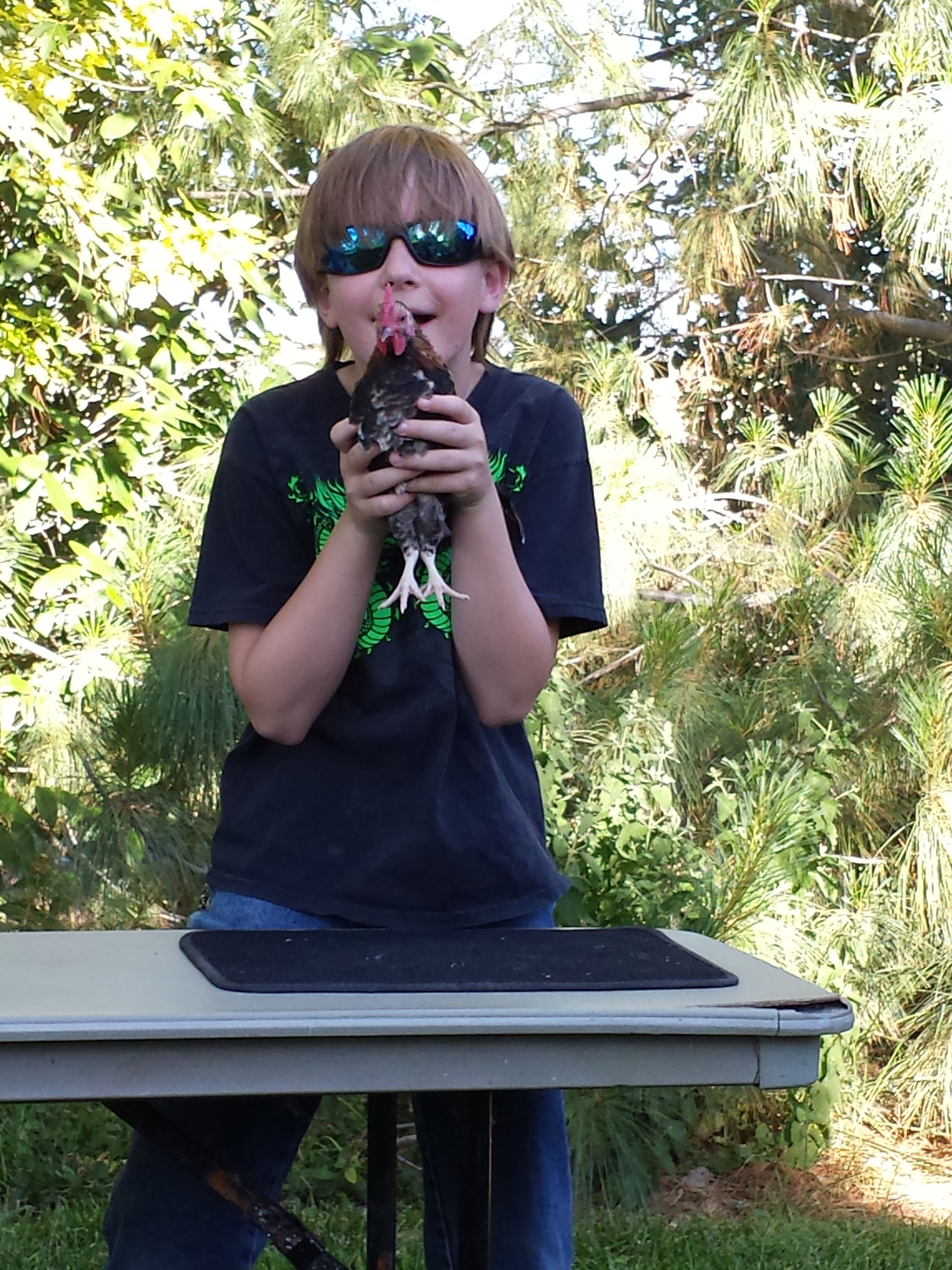 playin around with Groot, summer 2015