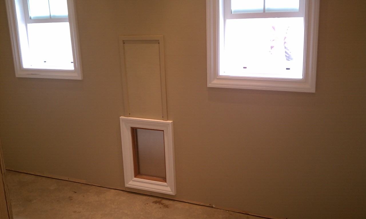 Pop door and window trim