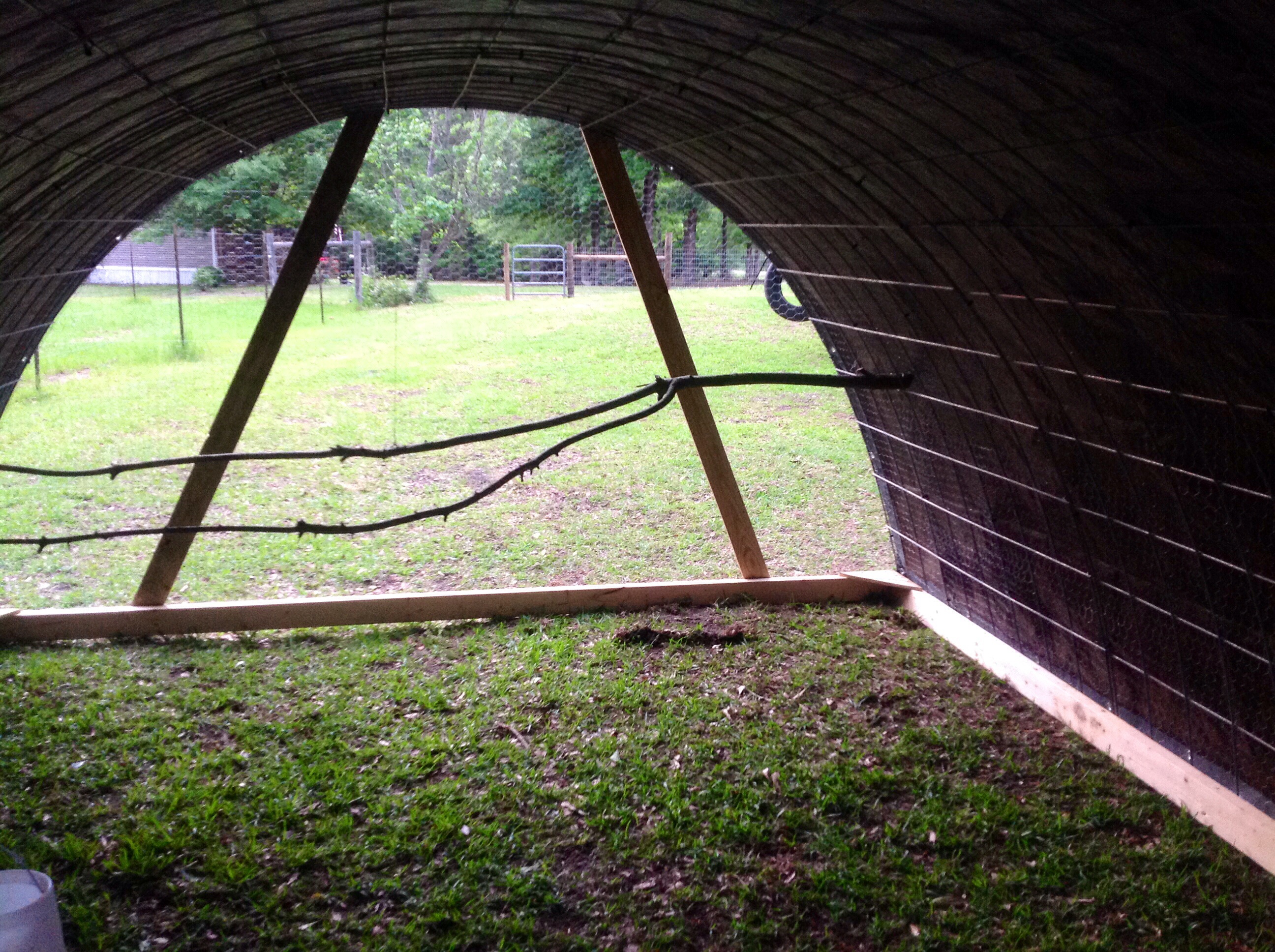 Portable coop 12' x 10' for Turkey's / Chickens