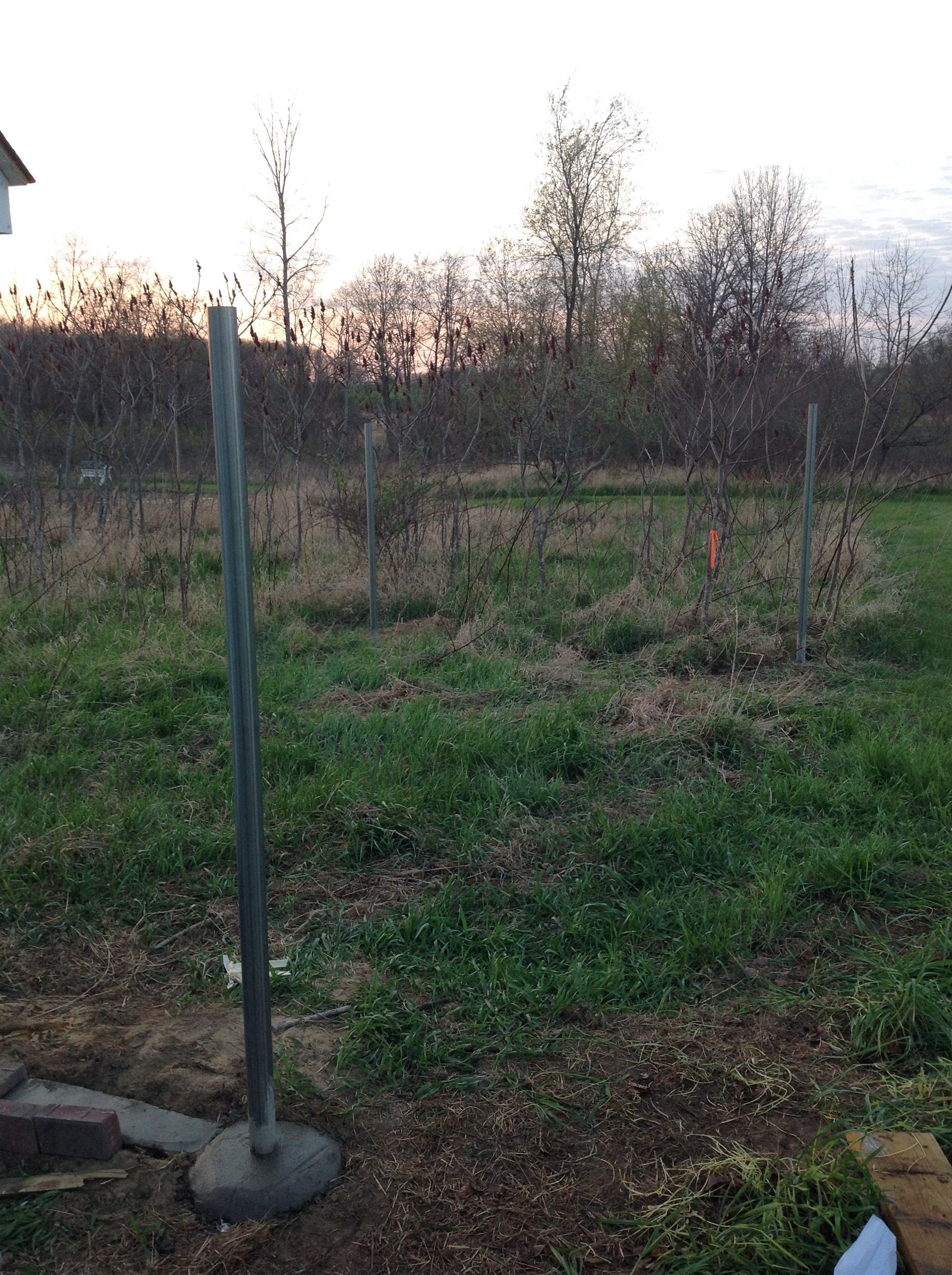 Posts set for run.