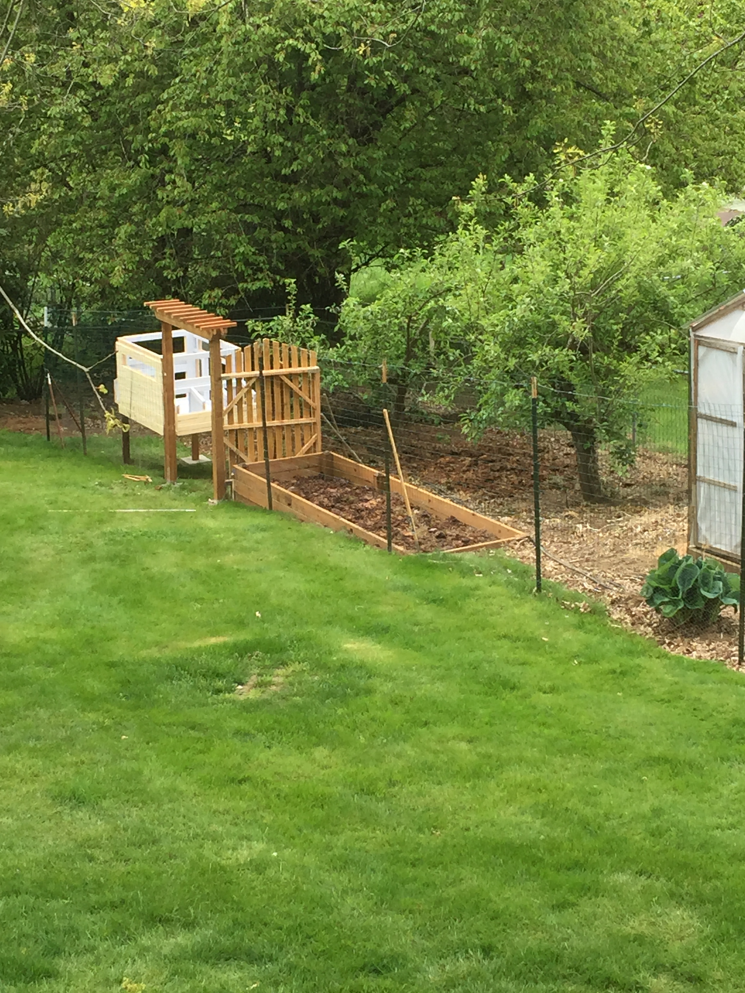 Rains stopping time to build.