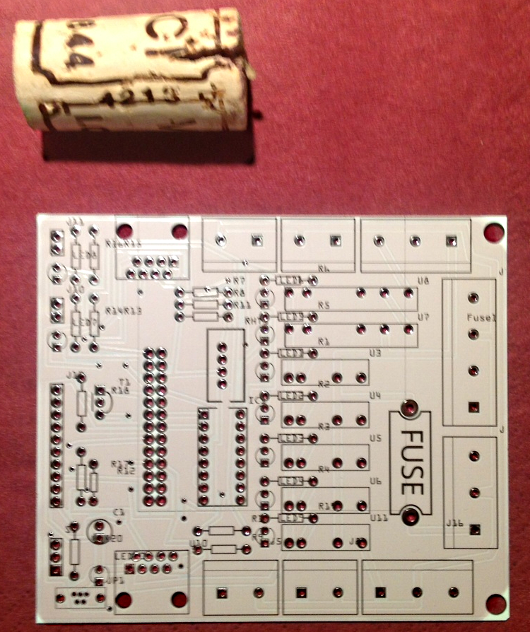 Raspberry pi extension PCB for chicken coop automation featuring:
On-board temp, humidity and light sensors.
Seven solid-state relays to control door, lights, water heaters, ect.
Manual override switch connection for door up.down
Two temperature and water level sensor inputs to manage two waterers
Two inputs for switches
Expansion port for Adafruit A/D board.