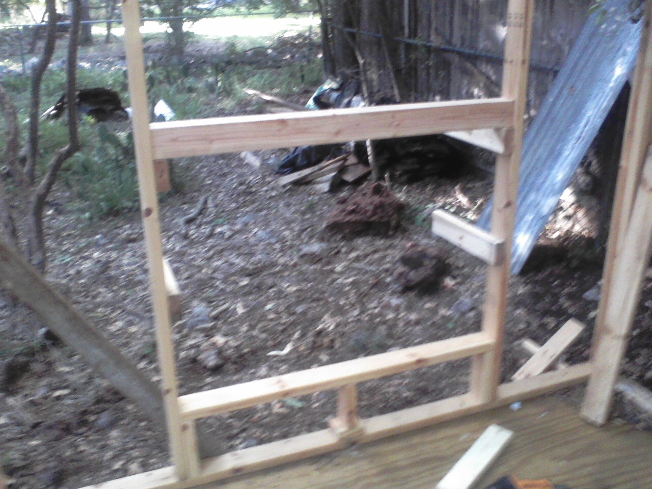 Re- framing studs for nest boxes