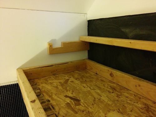 Removable roosts, this will be similar to what we end up doing with our roots.