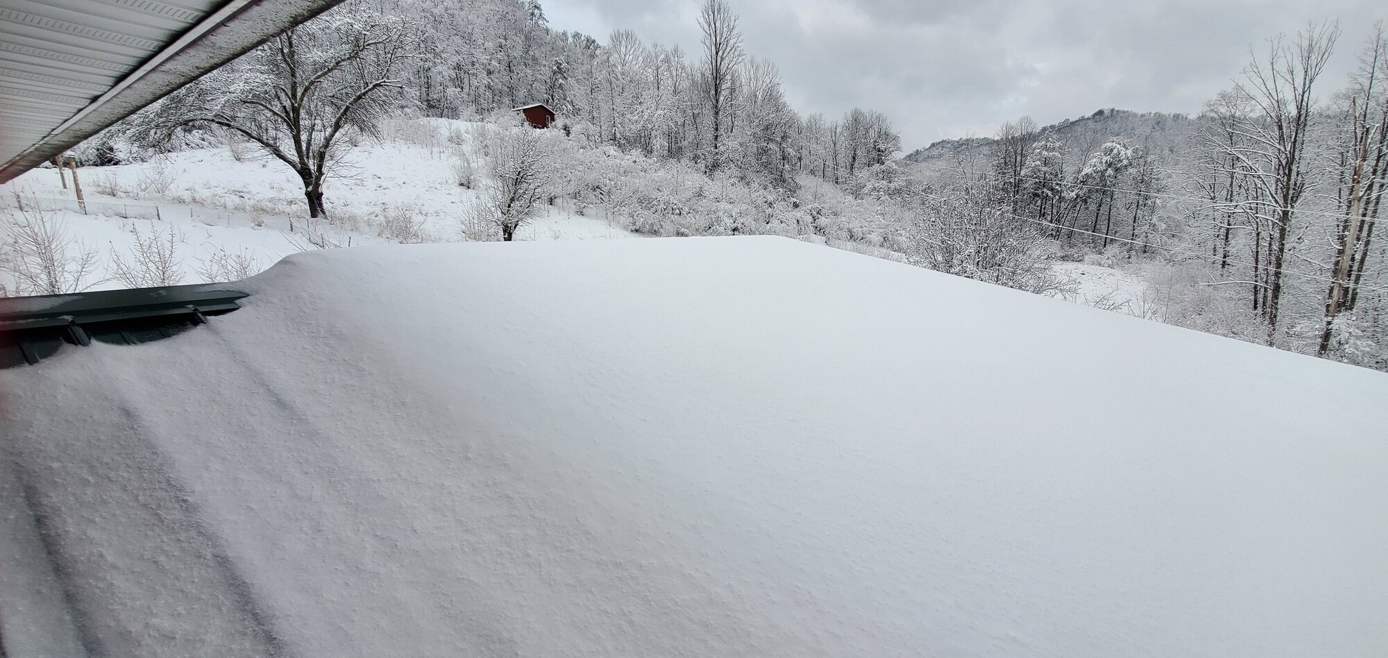 Result of the second snow storm in 2022