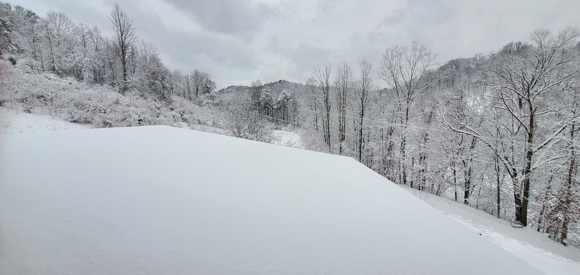 Result of the second snow storm in 2022