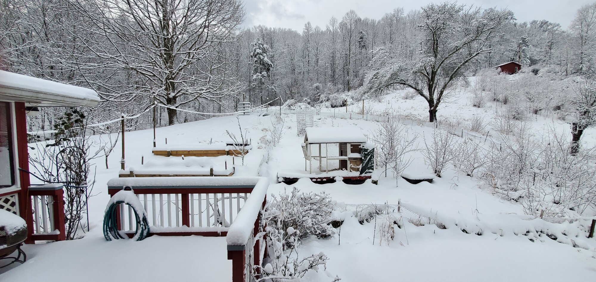 Result of the second snow storm in 2022