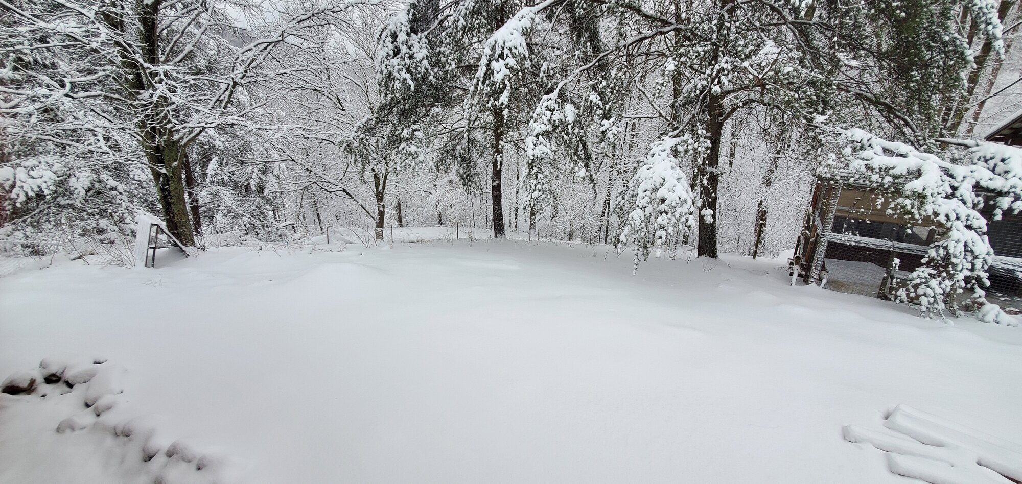 Result of the second snow storm in 2022