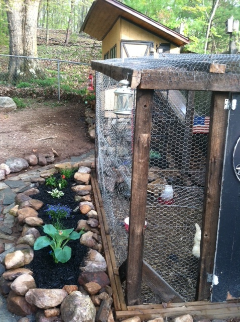 Rocks from the property