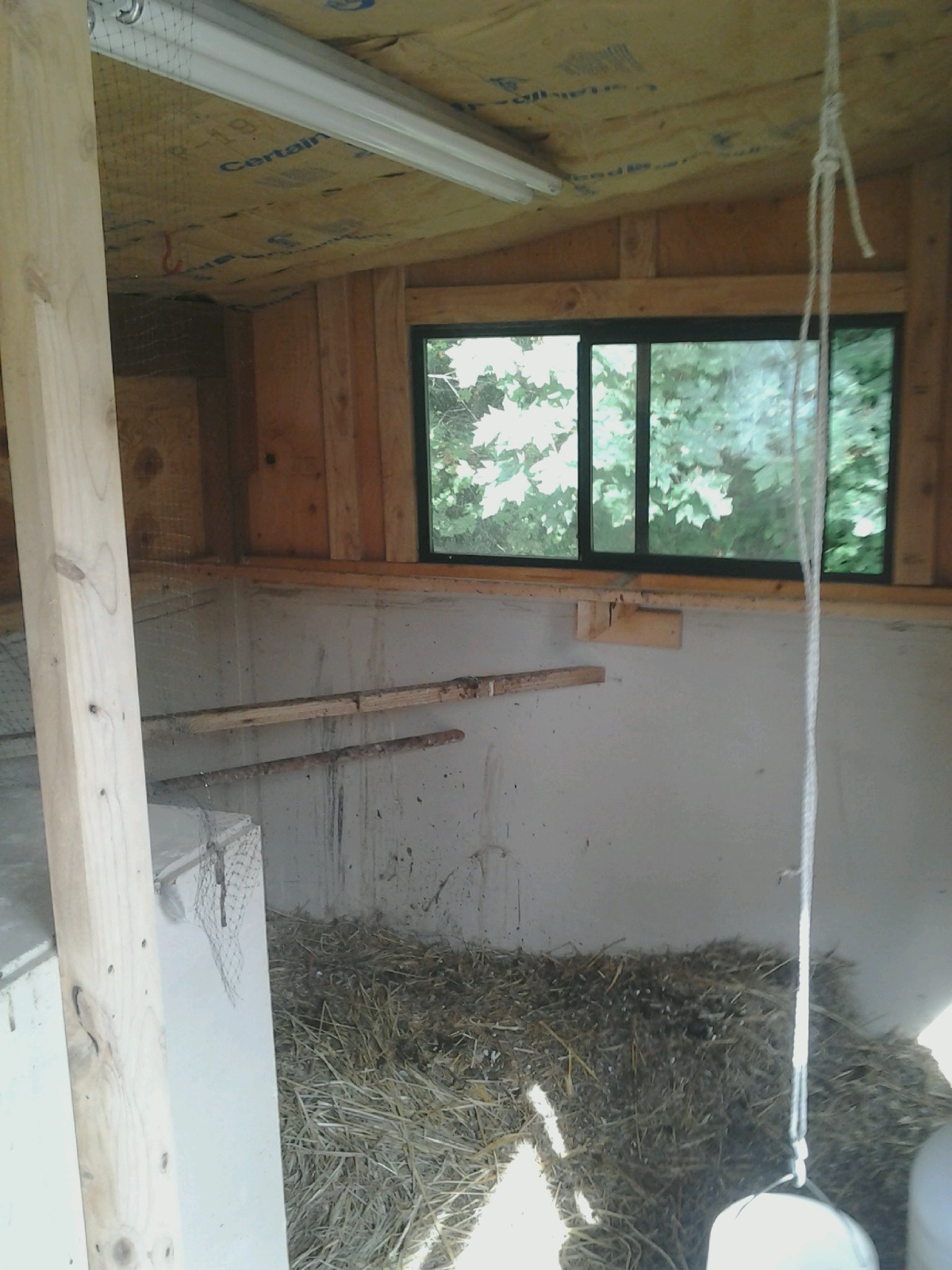 Roosting bars