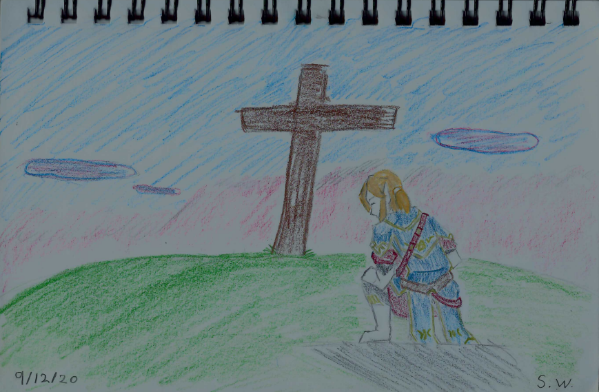 Royal Guard Link, drawing!