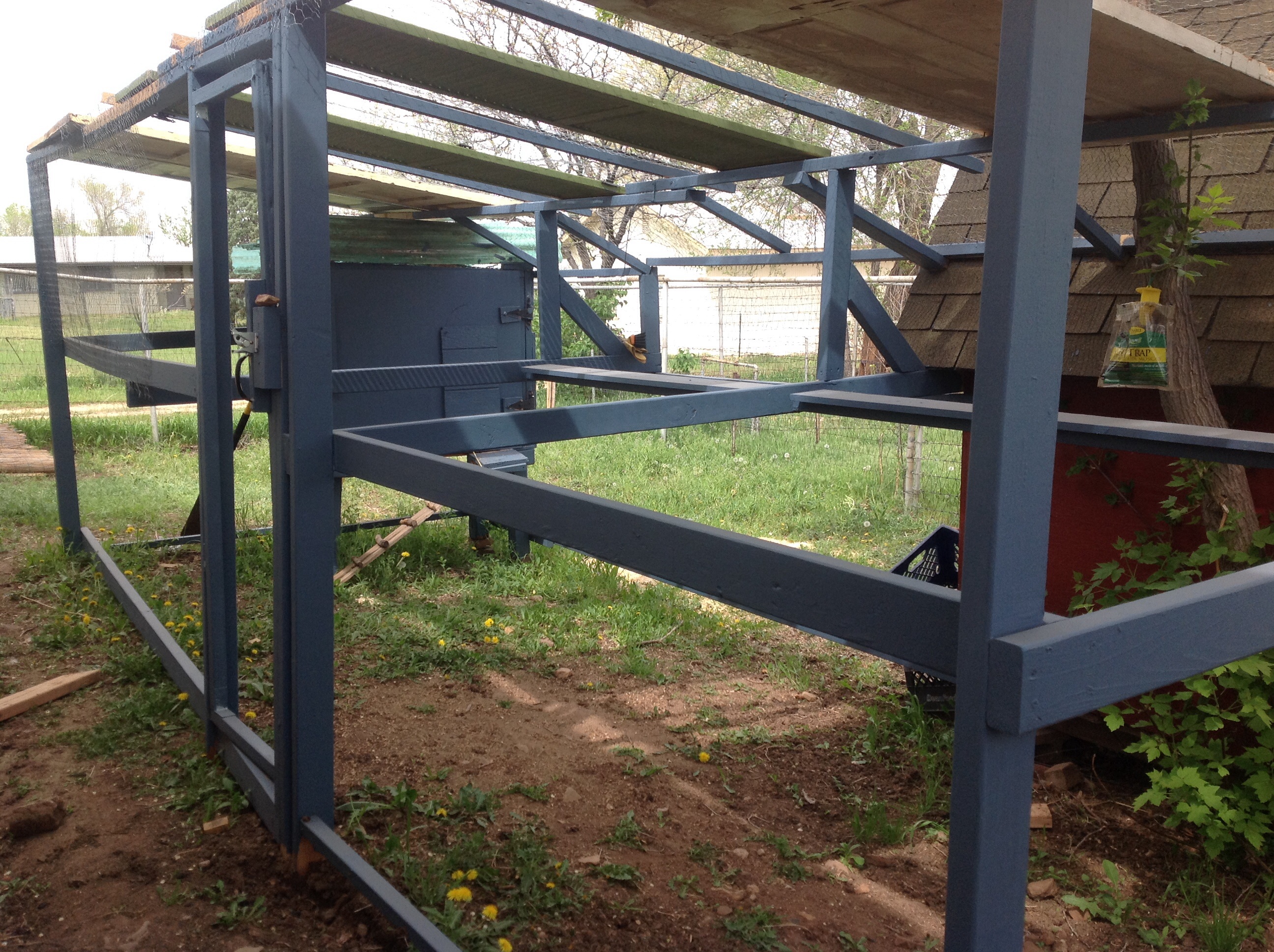 Run and second smaller coop
