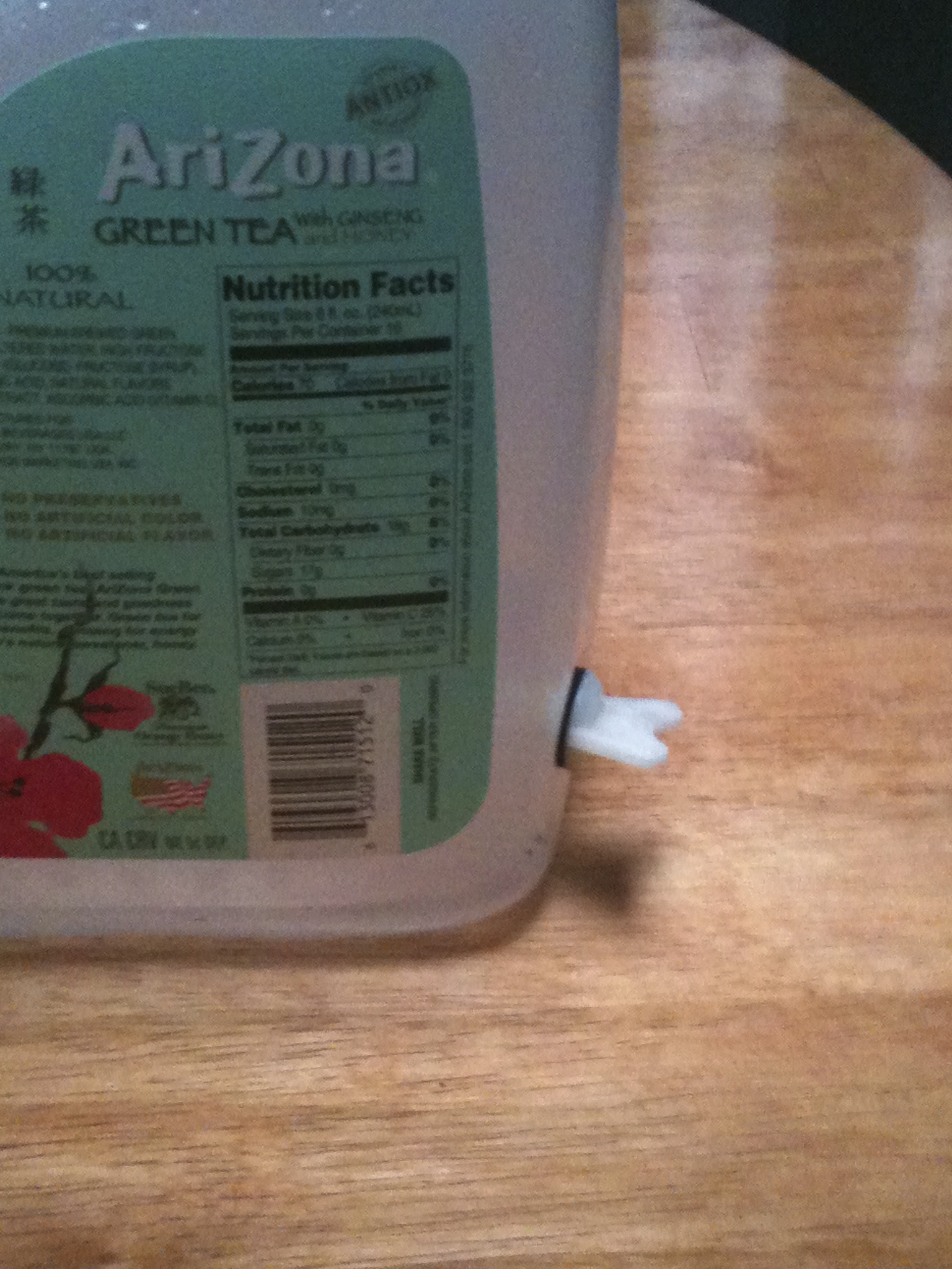 screw in the plug, fill with warm water, screw on cap.