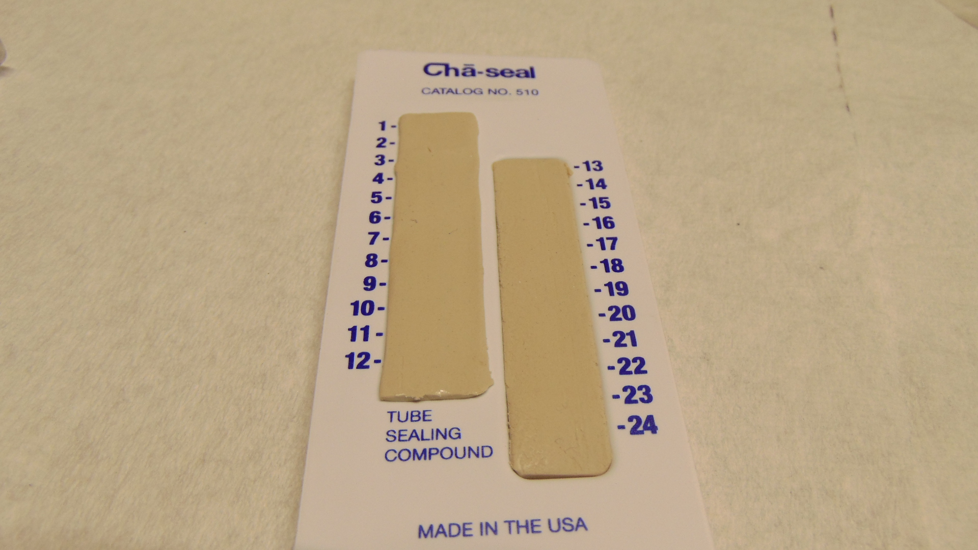 Sealing Clay for PCV (EVF) count