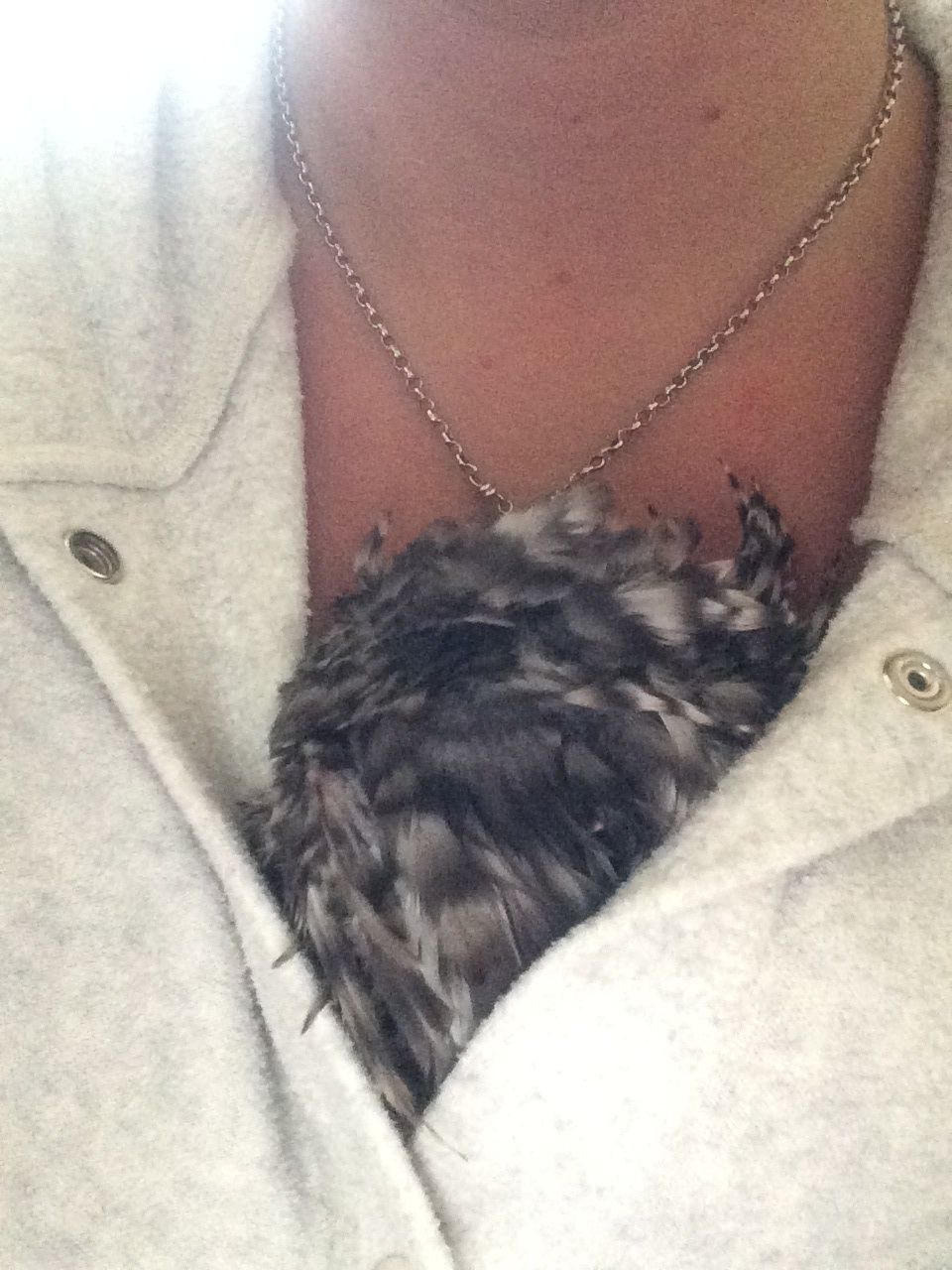 She was cold :( not anymore :)