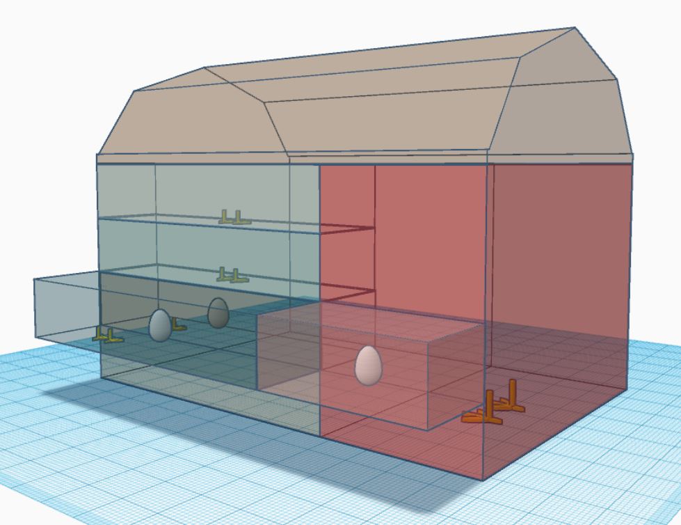 Shed Coop Plans Back Right