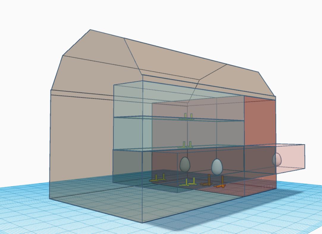 Shed Coop Plans Front Right