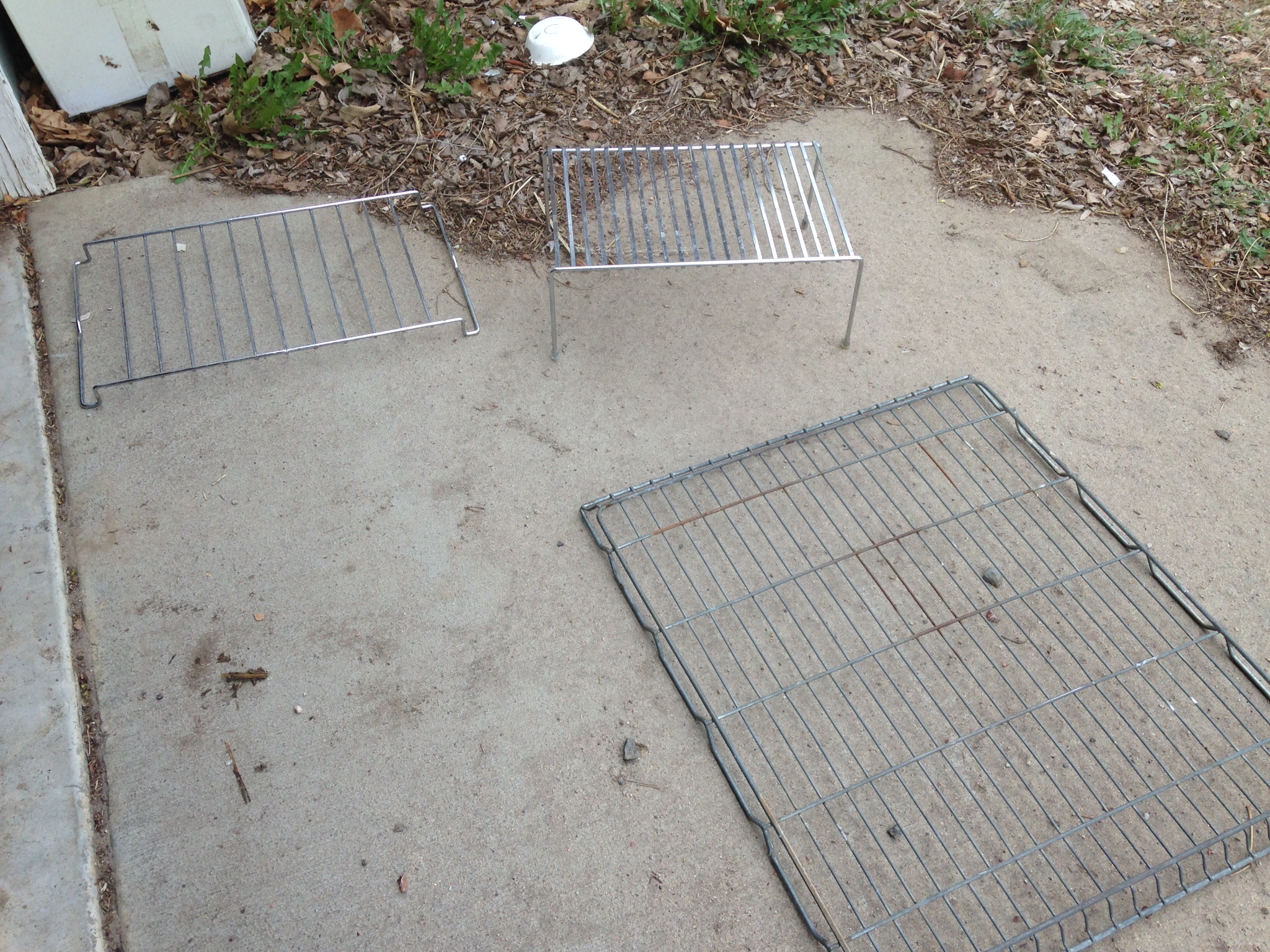 Shelves for heat pad brooder, not sure which one I am using yet. Depend how many eggs going into lockdown.