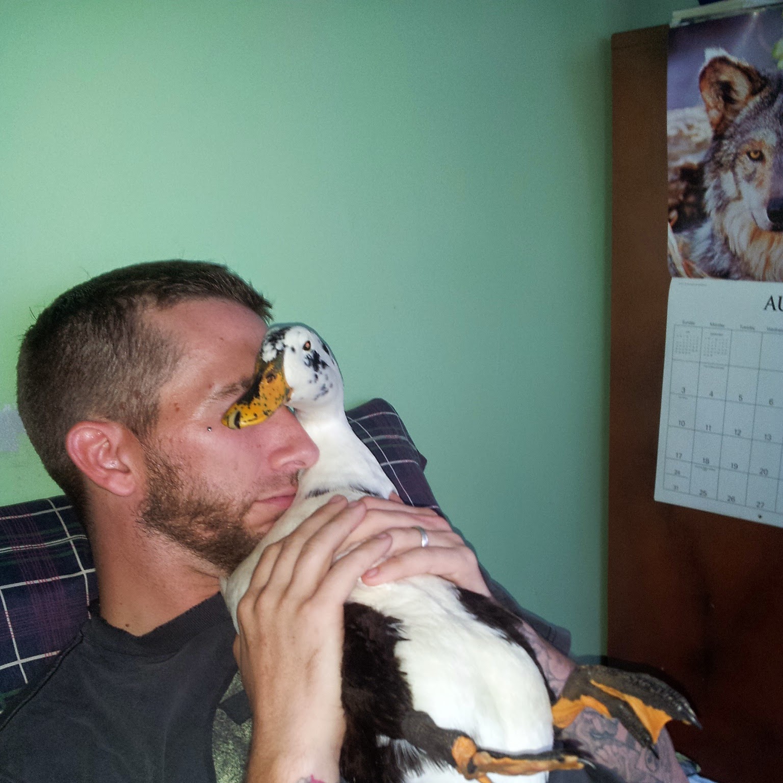 She's a Daddy girl, for sure