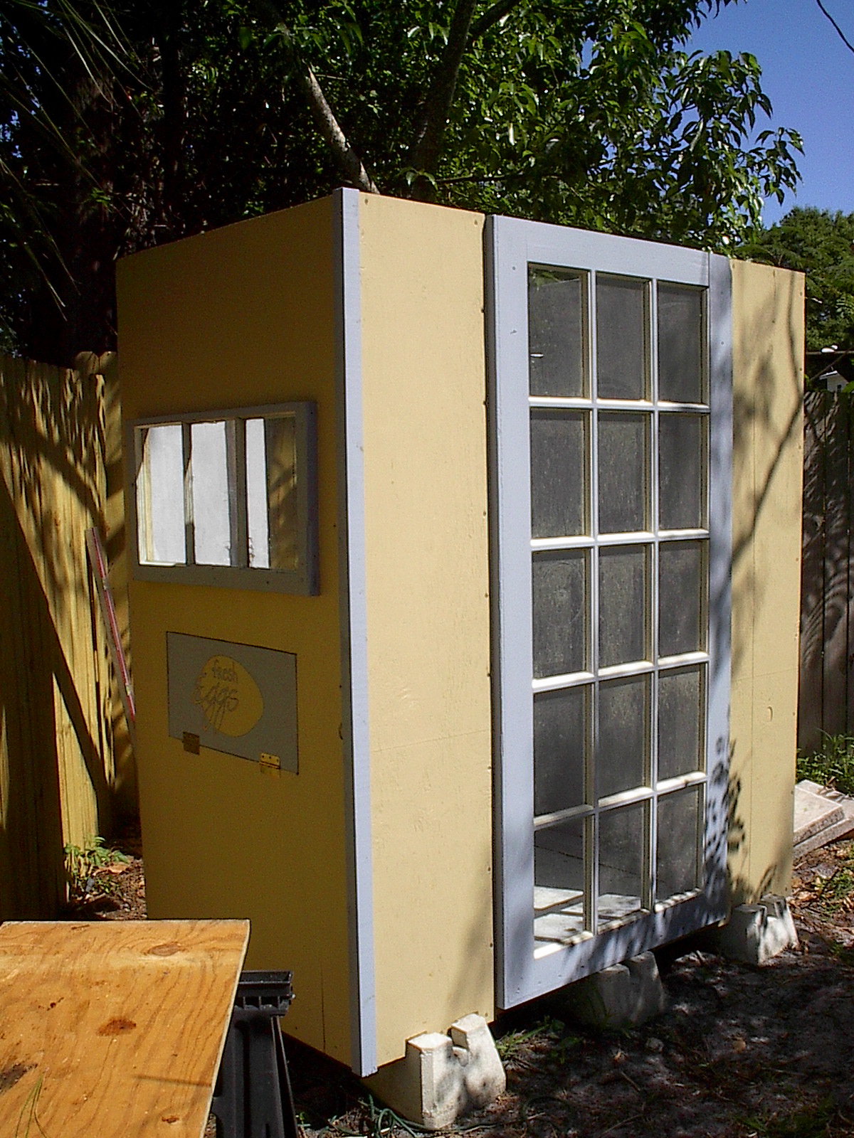 side window and egg door complete.