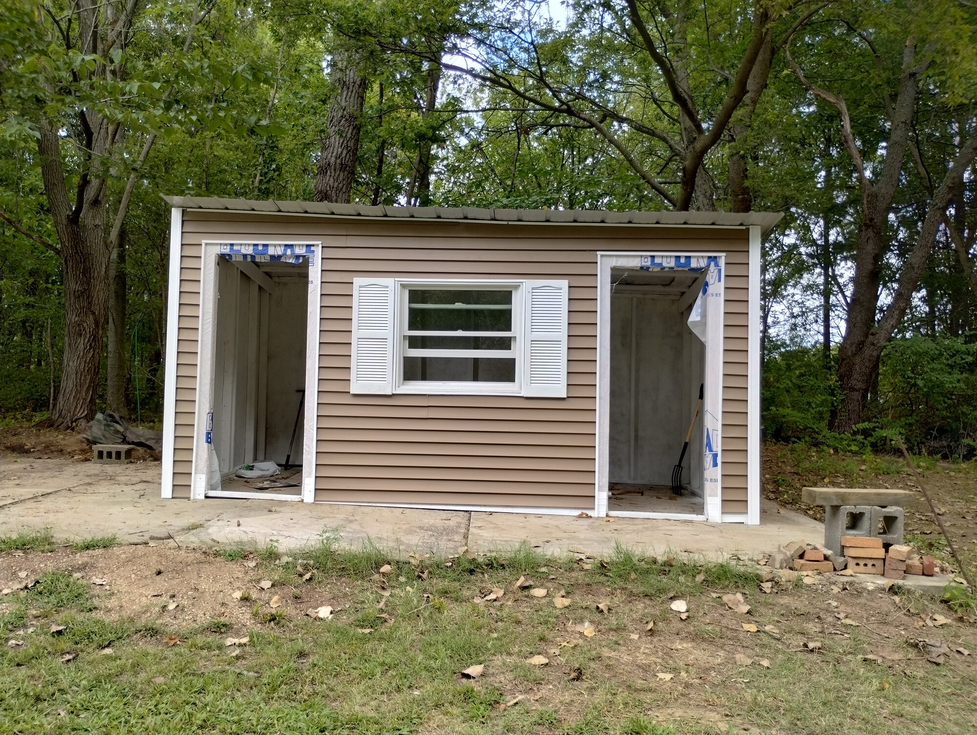 Siding done