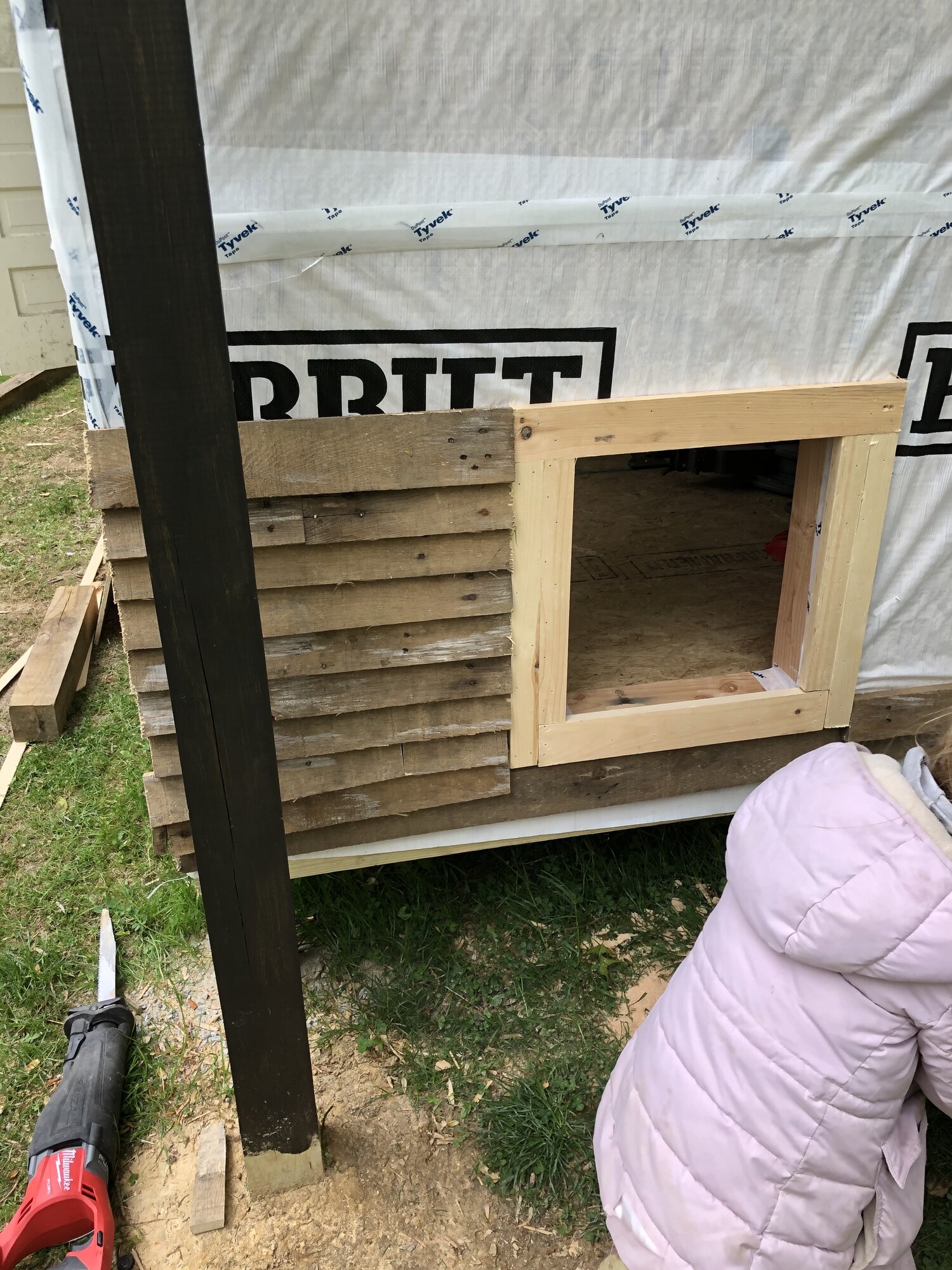 Siding the coop