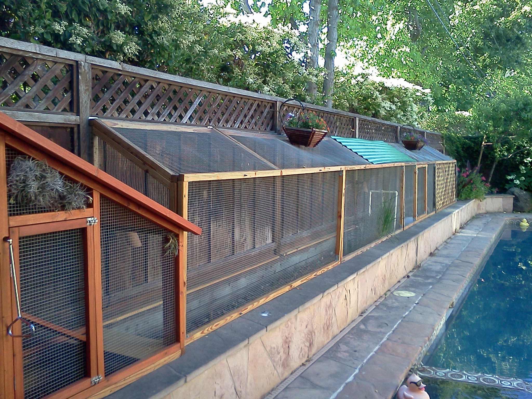 Some shade and greenery added.