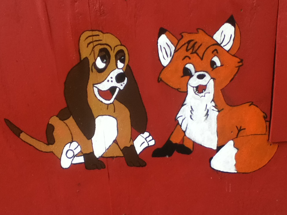 Southside view- Fox and the Hound