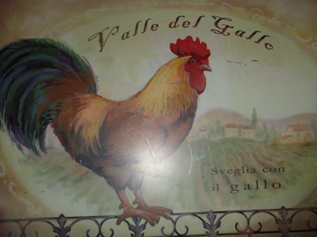 Spanish Rooster
NO  HASTLES 
at LLOWES late last summer ( 2011) 
$2.00 
closeout such a deal !!!!!