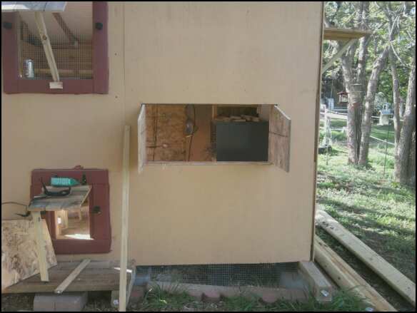 starting the external nesting box