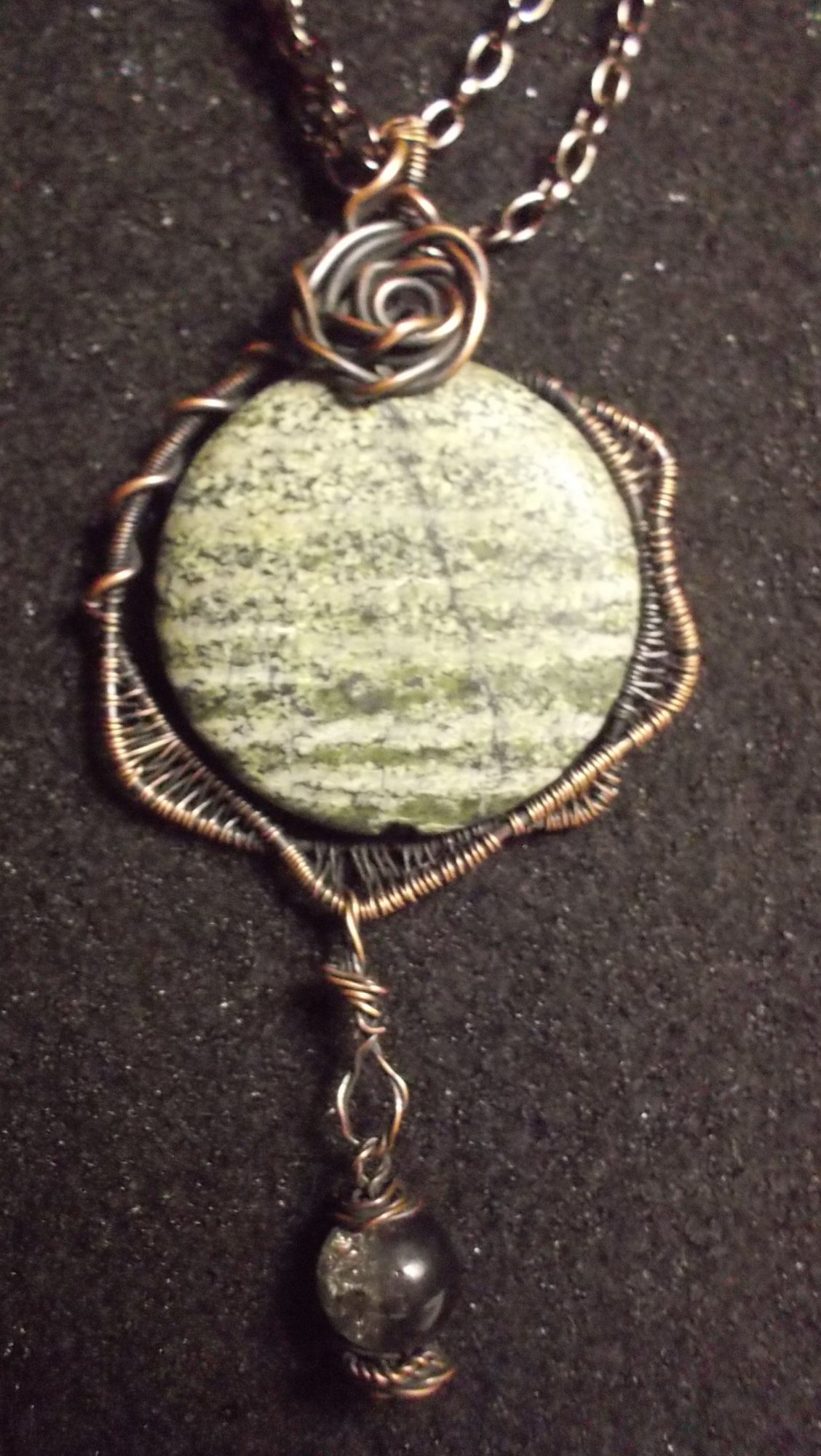 Striped Jasper With Dangle