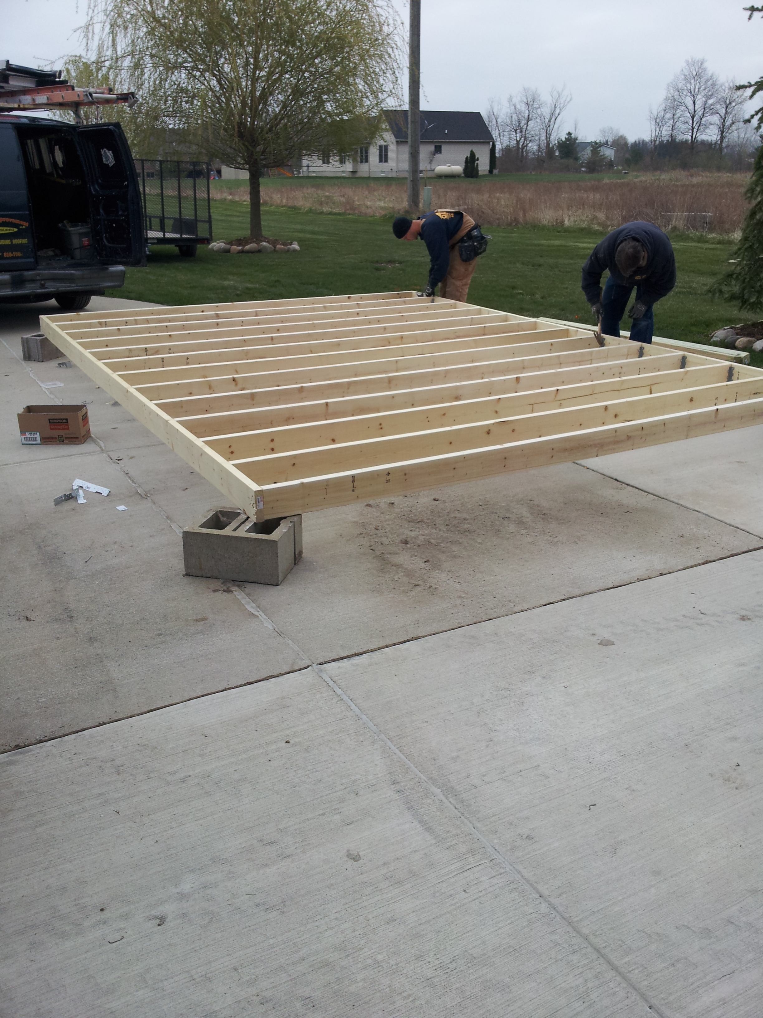 sub floor frame
