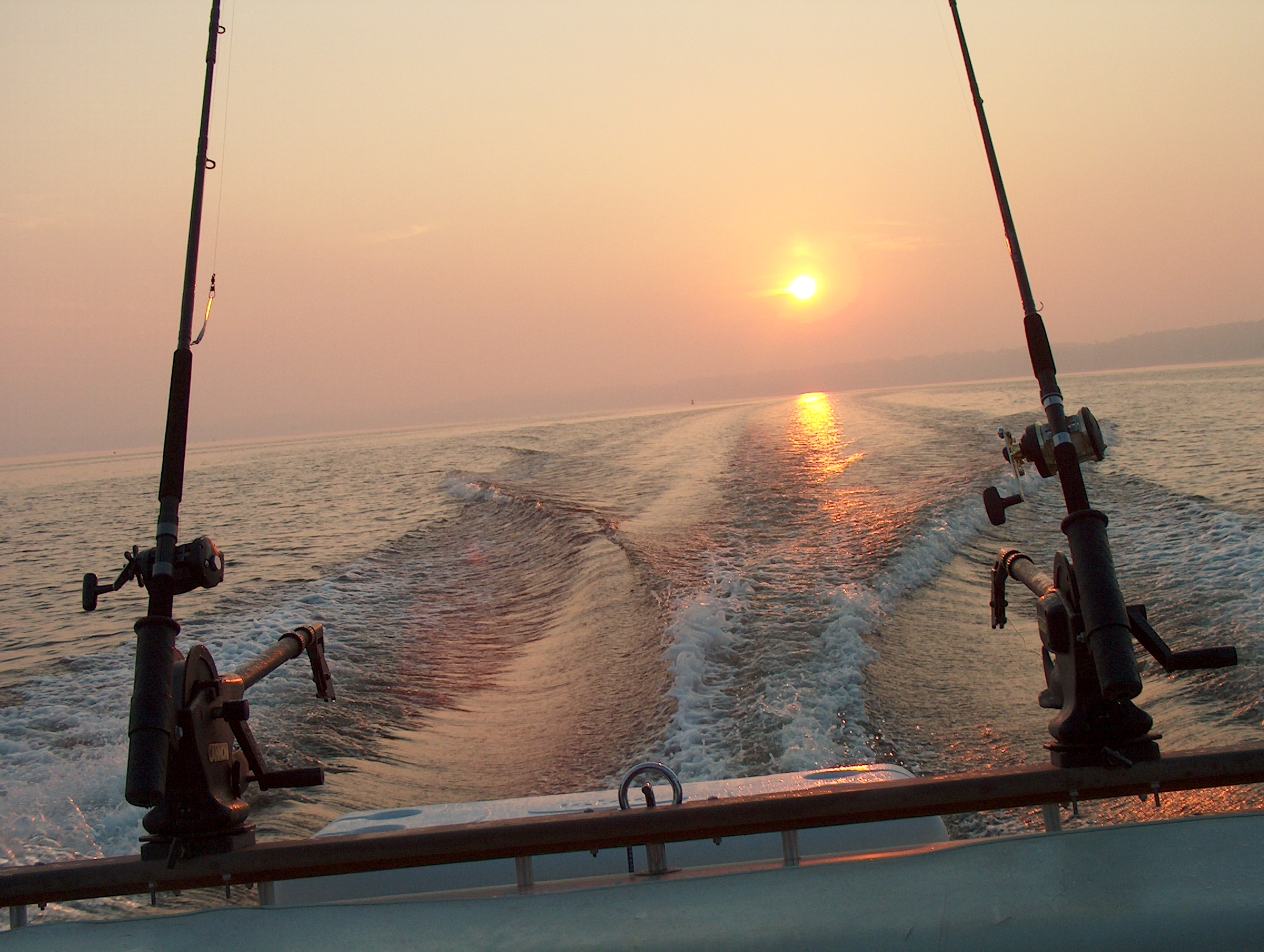 SUNRISE ON THE WAKE