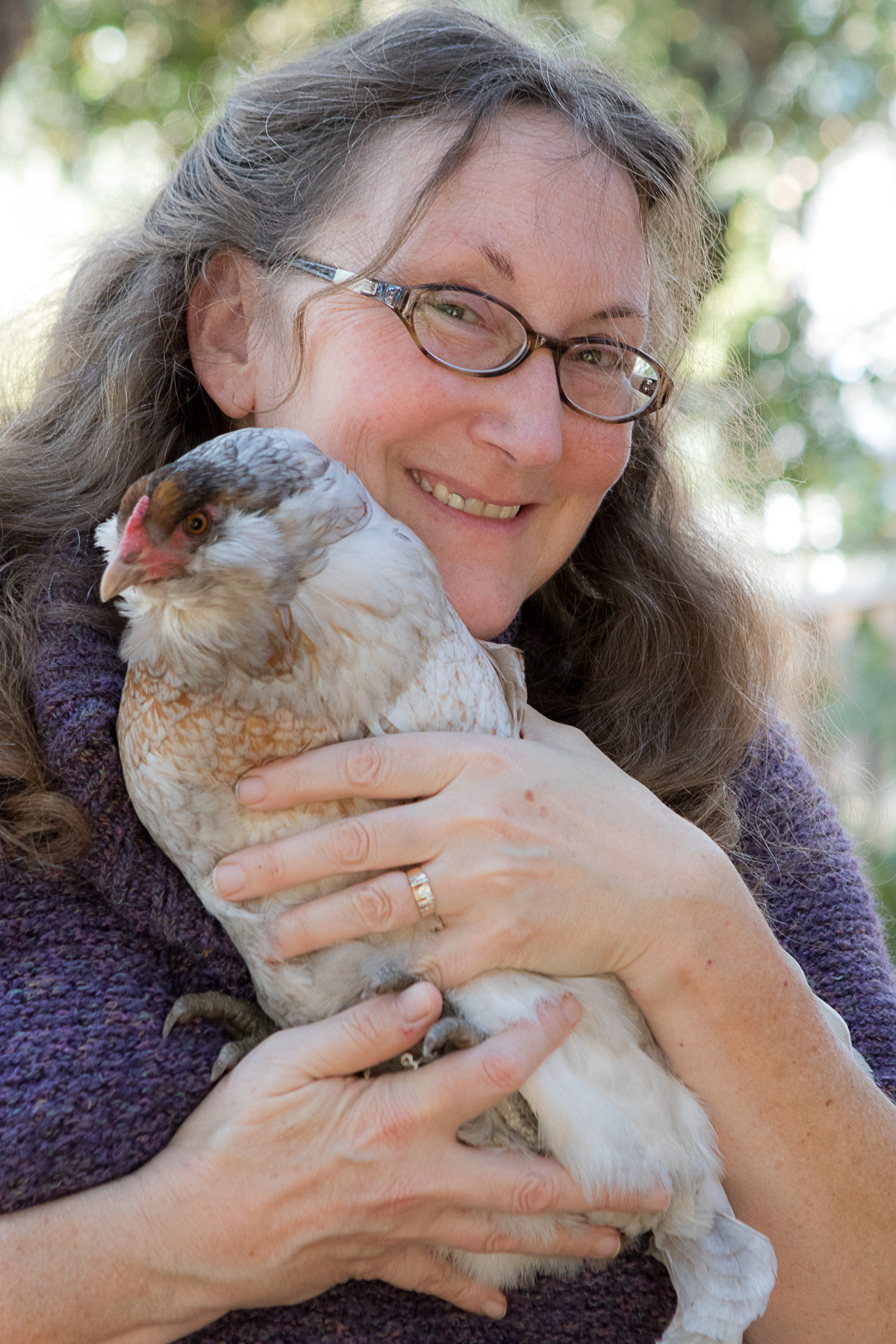 Sushi (Easter Egger) and a total sweetheart