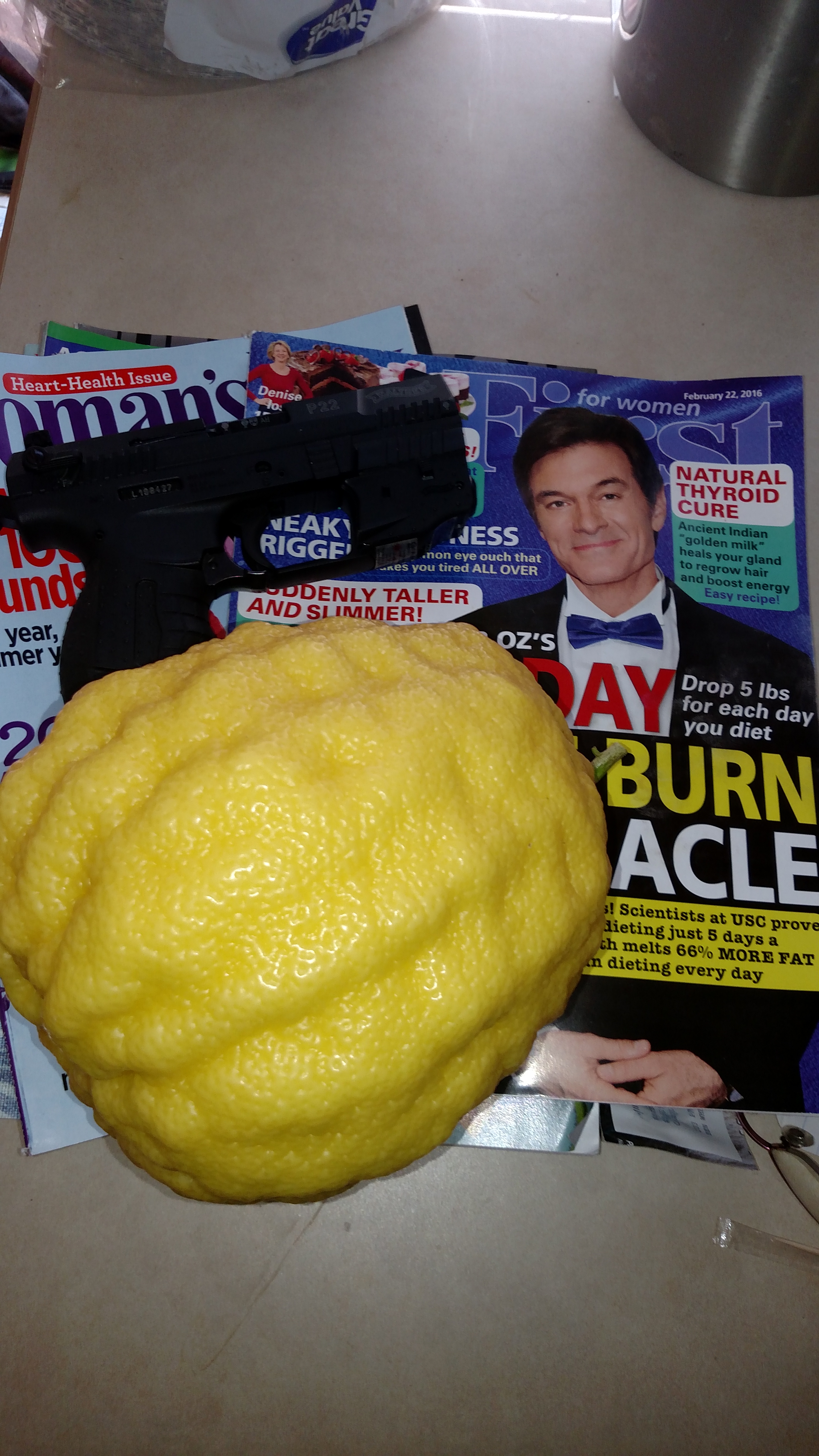 Texas size lemons.