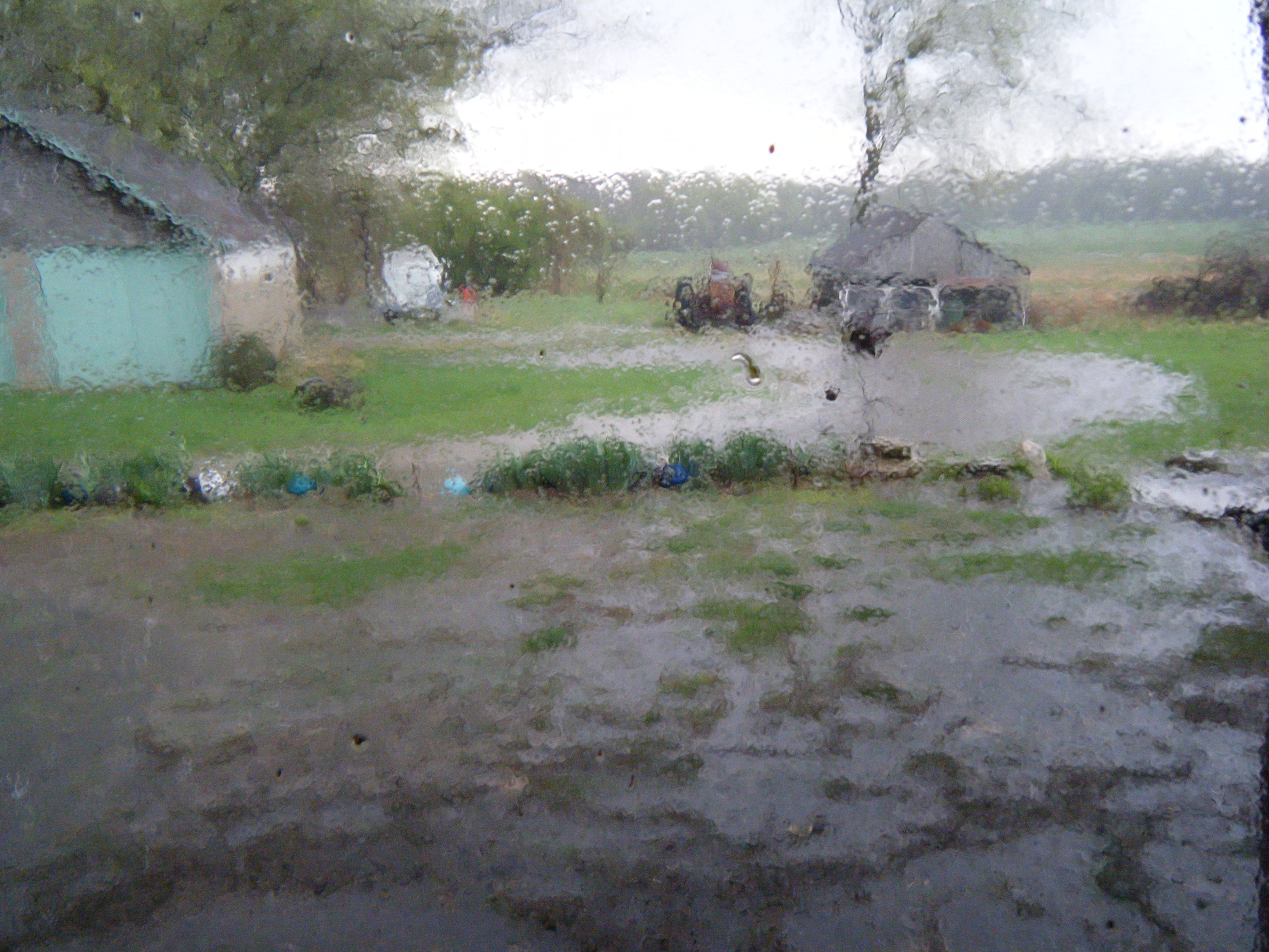 That was our yard after about 2 days of non stop rain.