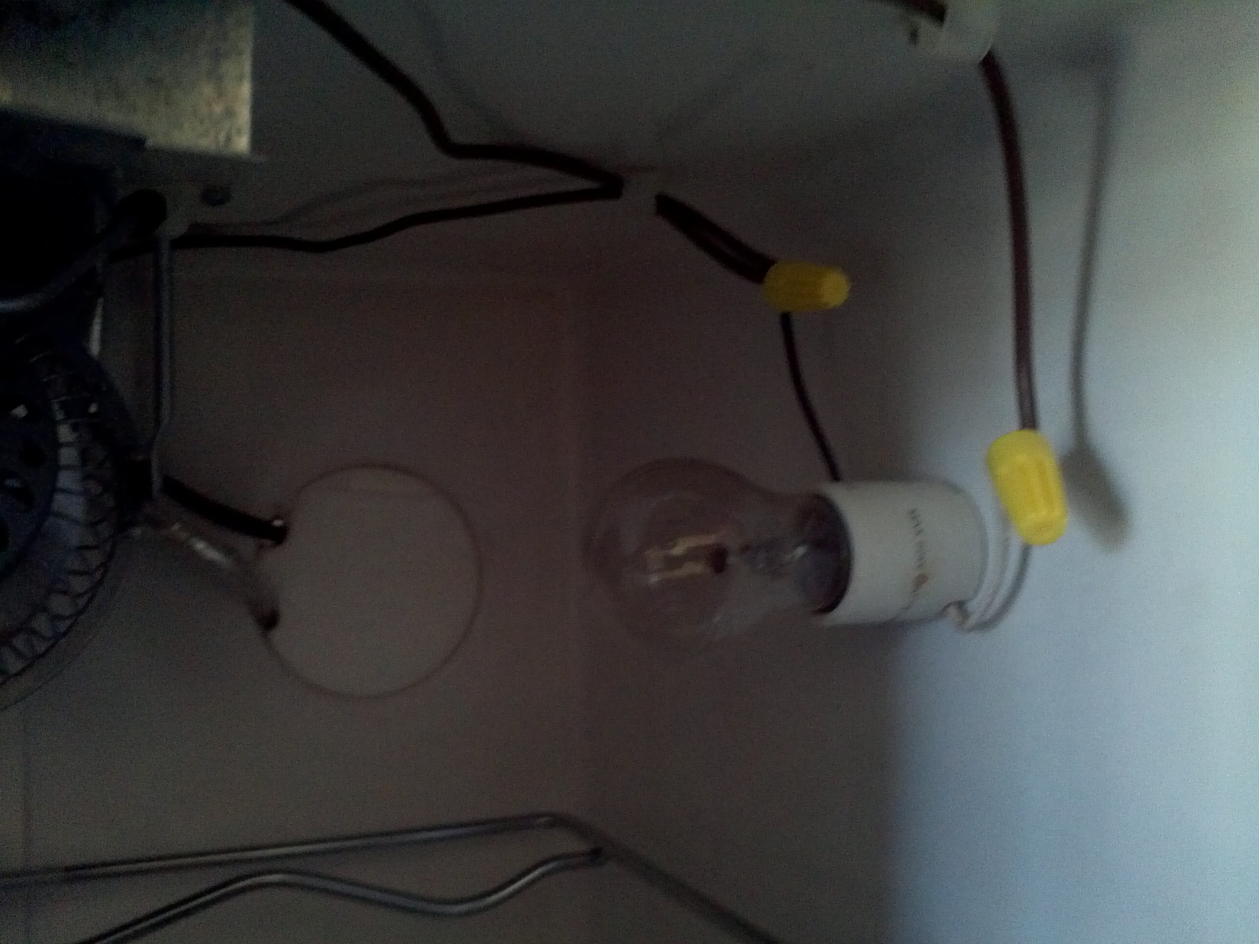The 2nd heating bulb.