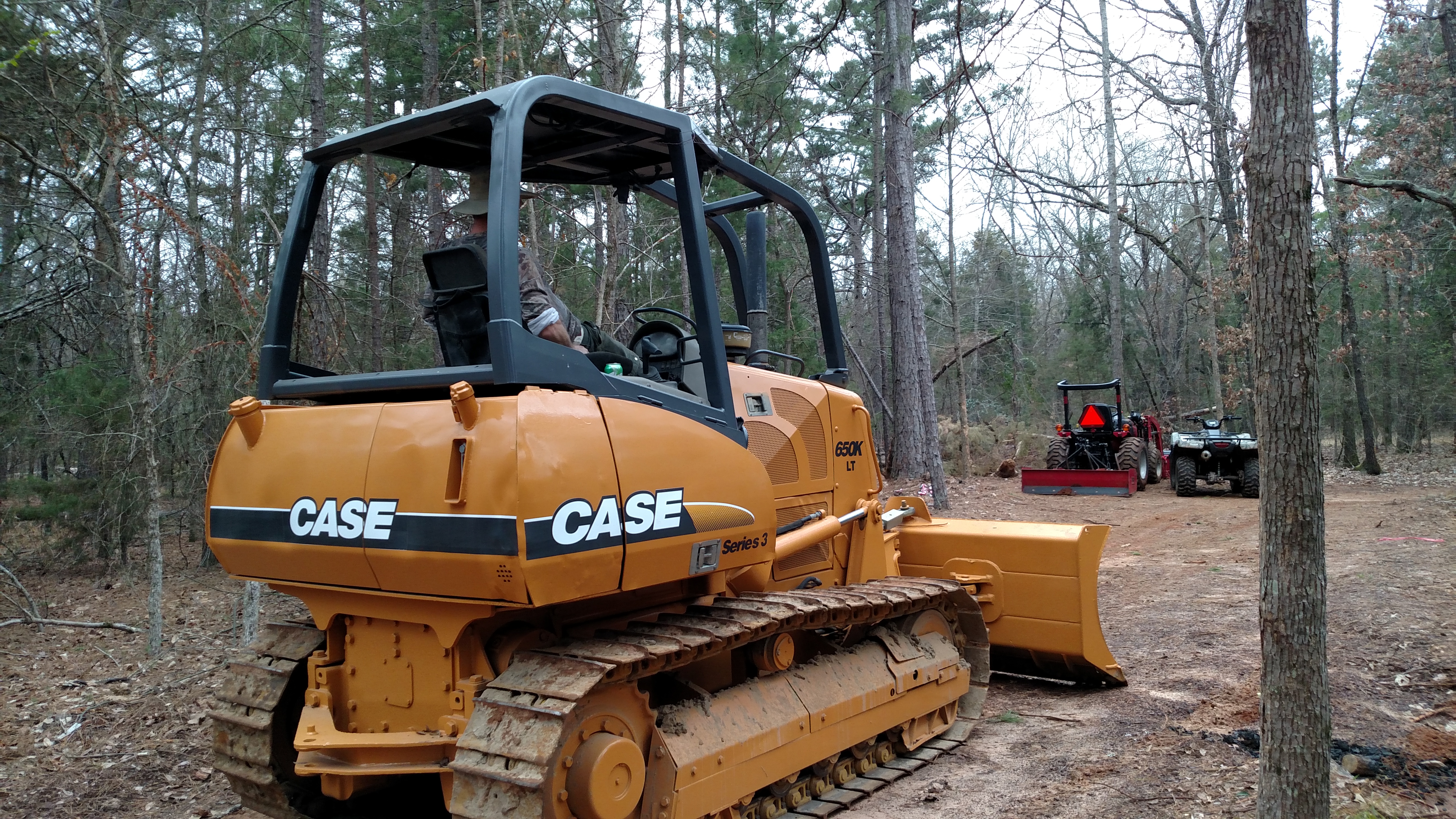 The back 20.  Working on pad site today.  Dozer rented.