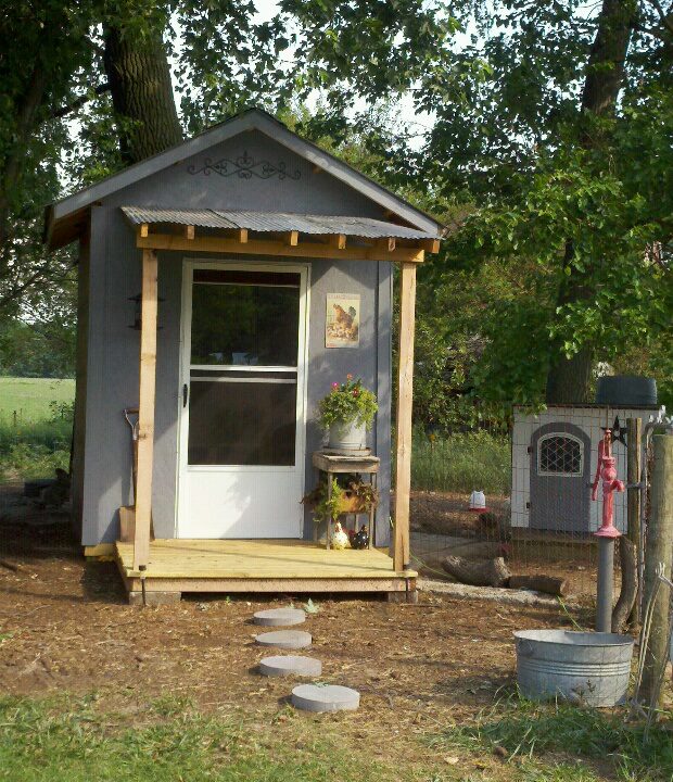 The brooder barn just for Chicks. : )