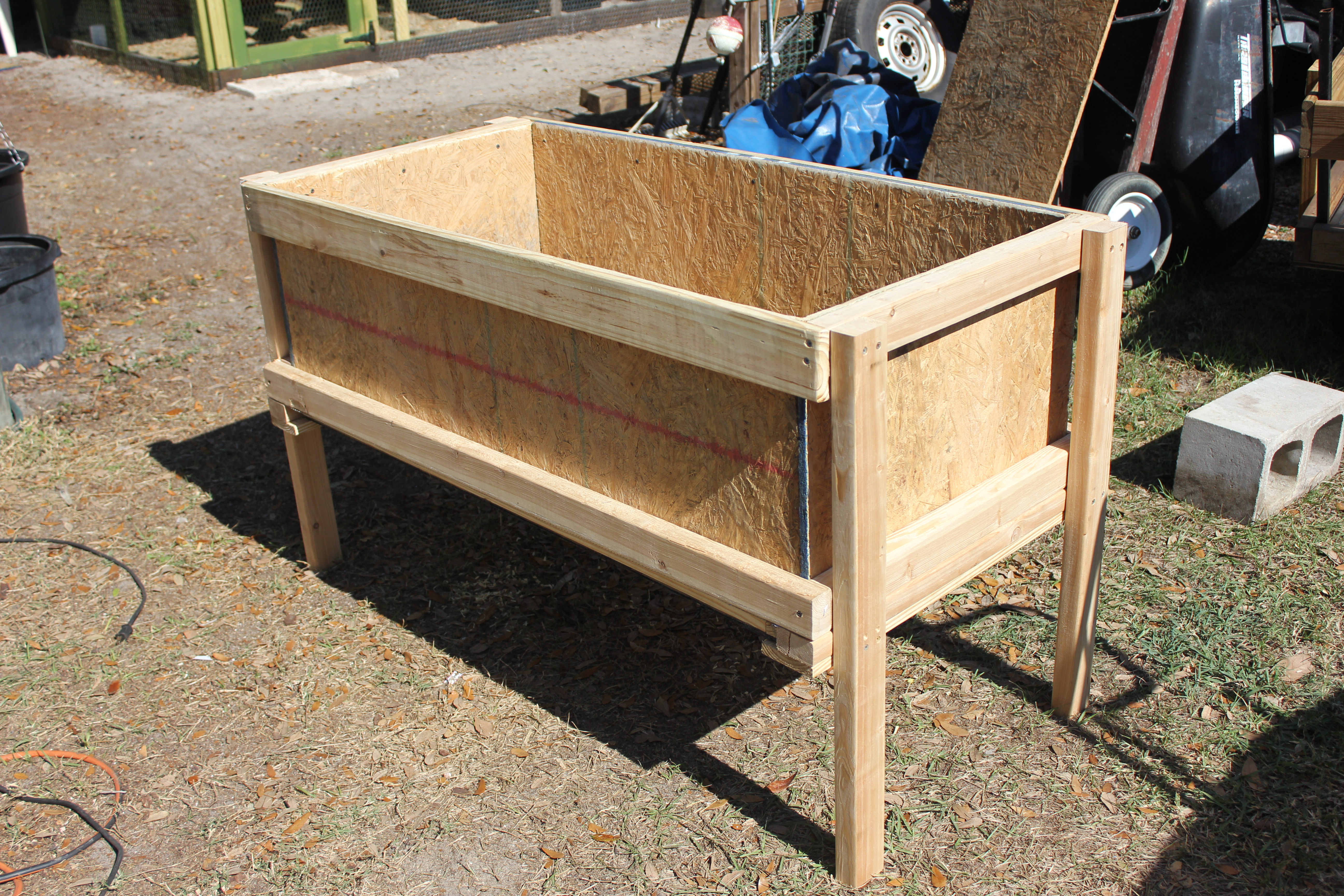 the BROODER ! did not know i was needing one intill we got to the hatchery and the WIFE decided to get chicks.