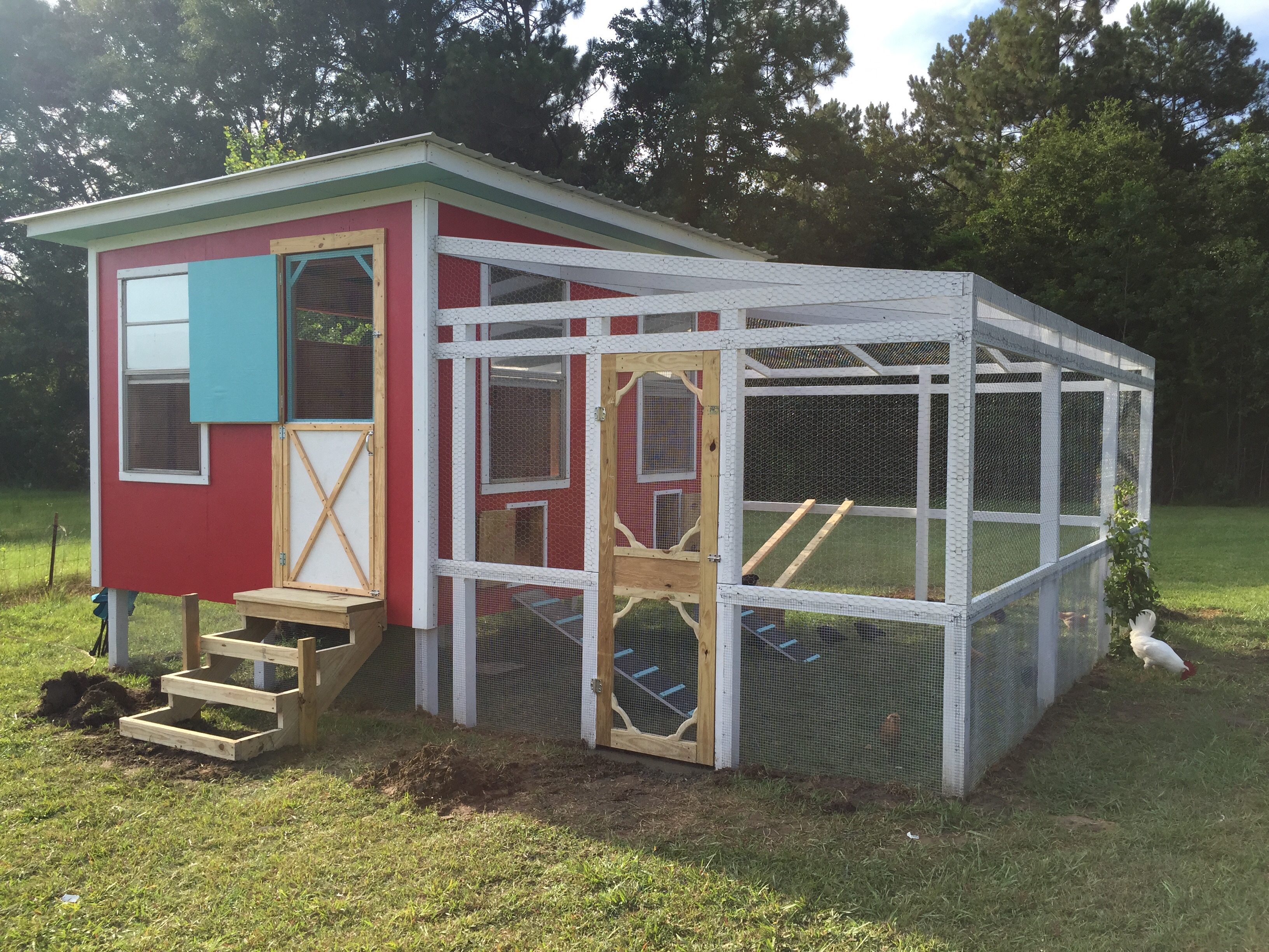 The coop is almost finished!