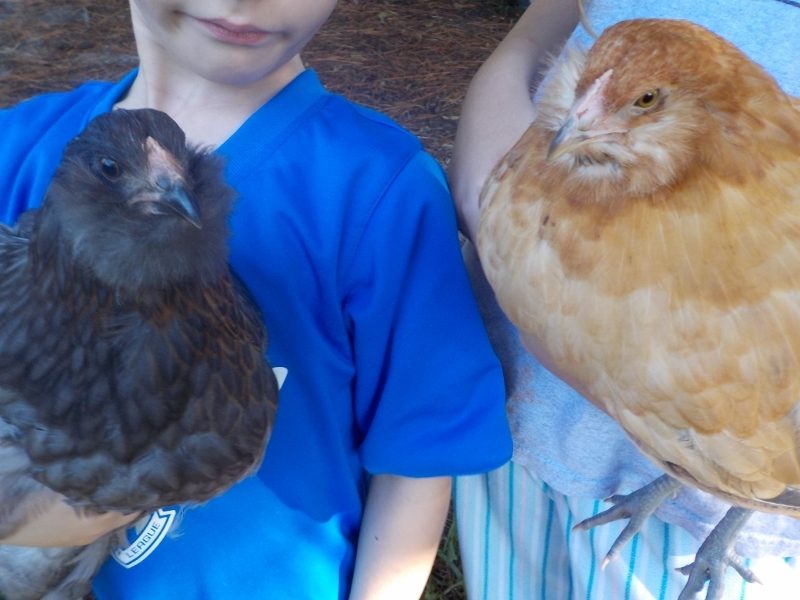 The EE girls together, 10 weeks