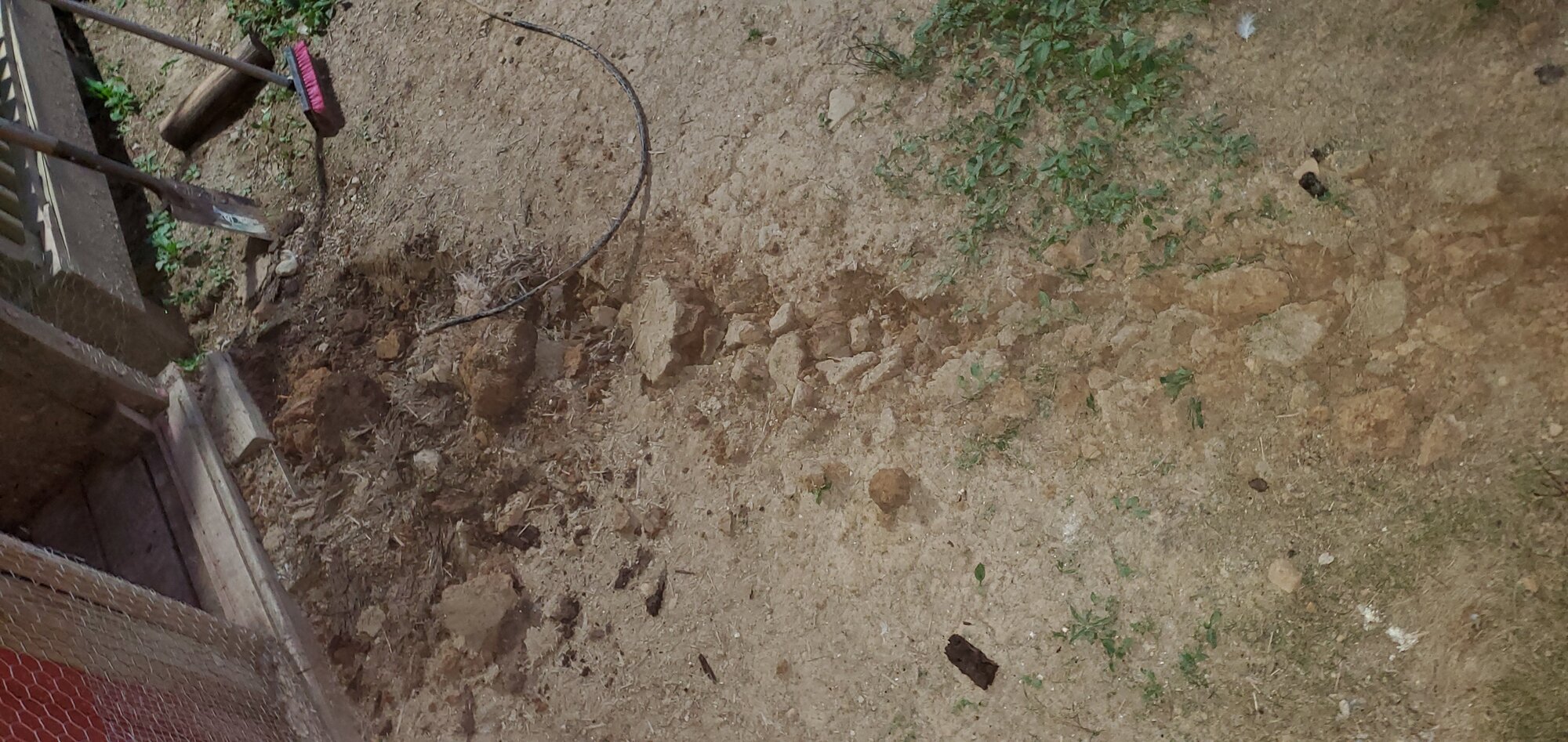 The electricity cable that i accidentally destroyed