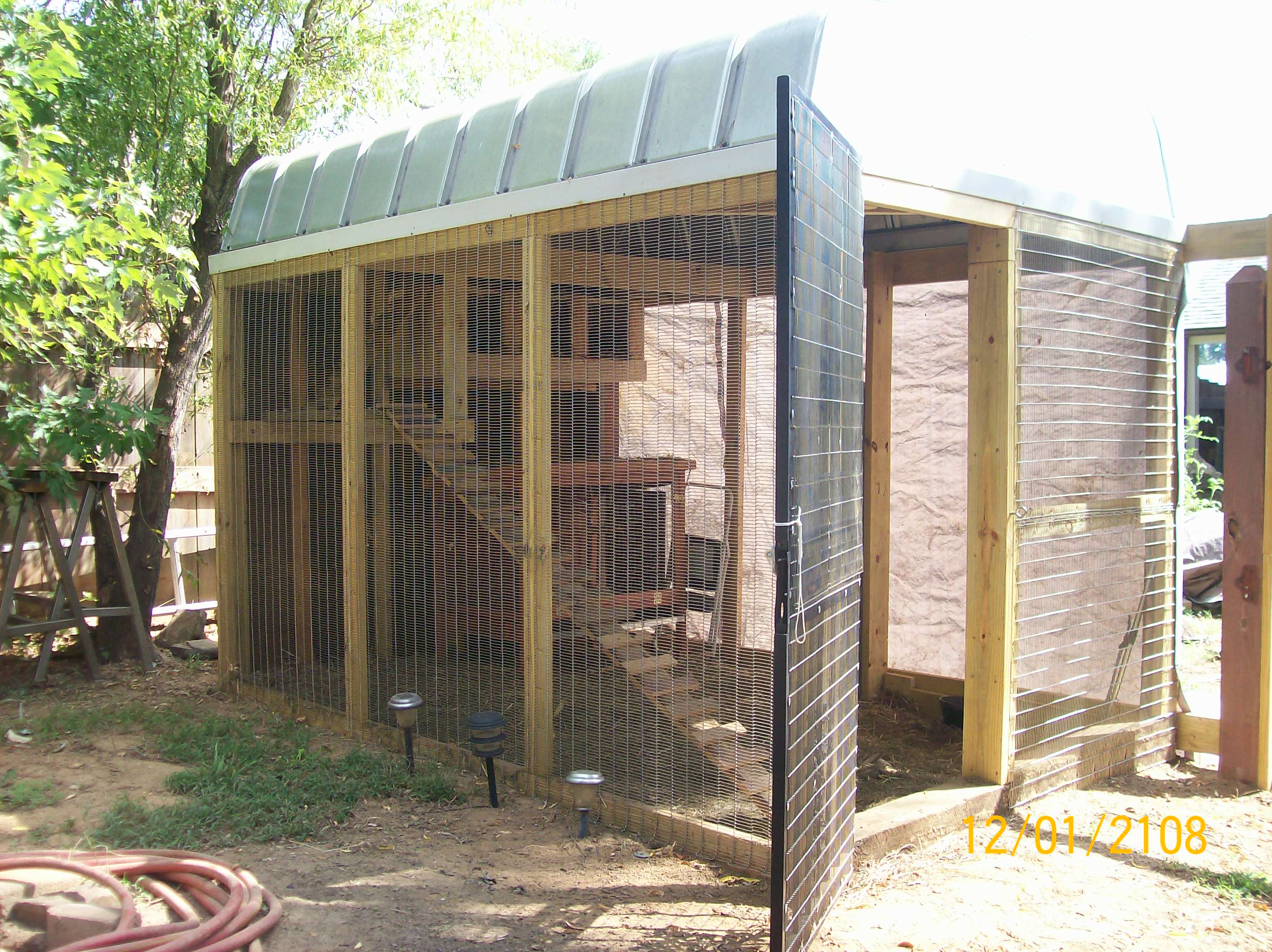 the far side will have a wood wall before fall