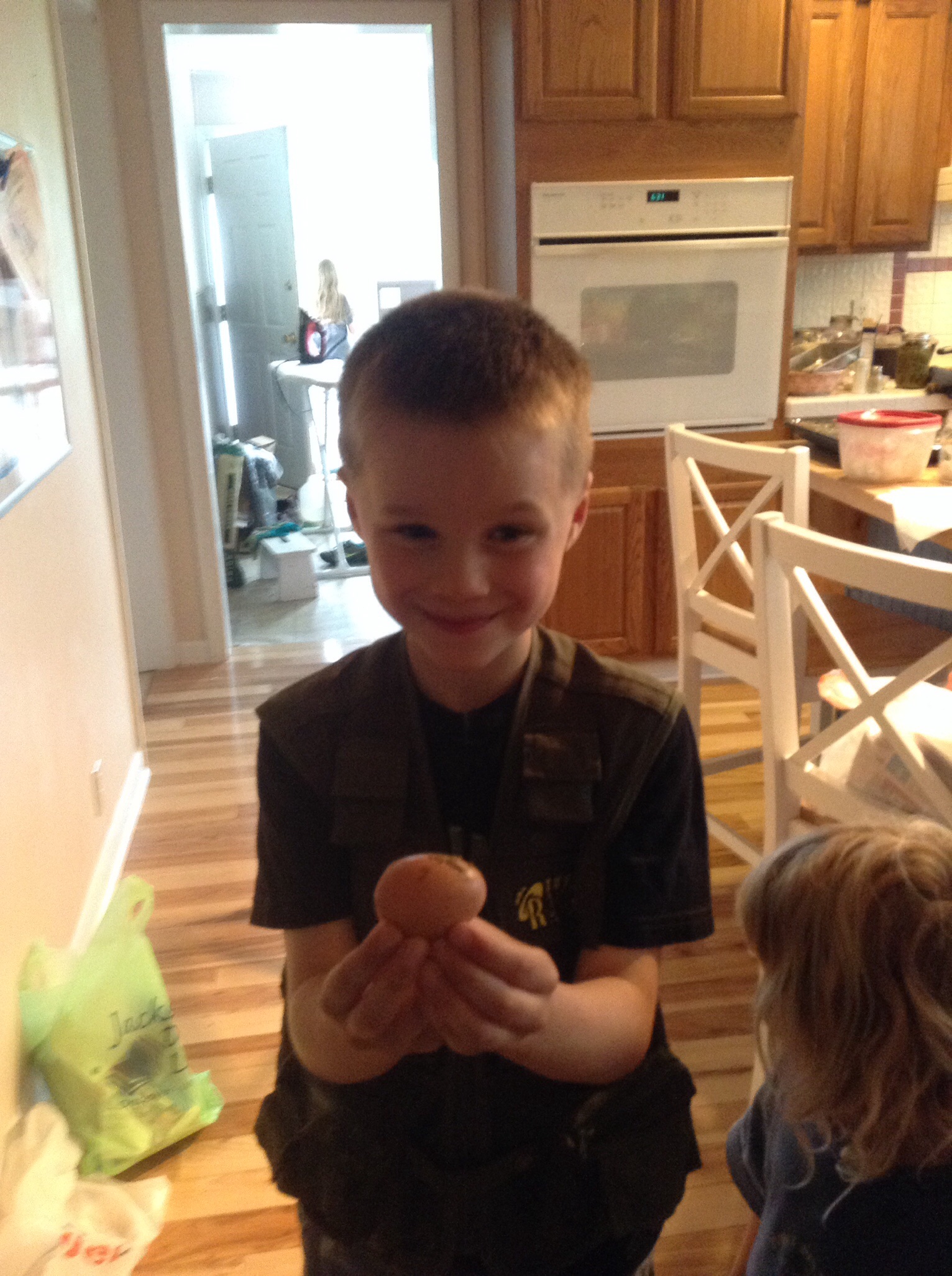 The first egg!
